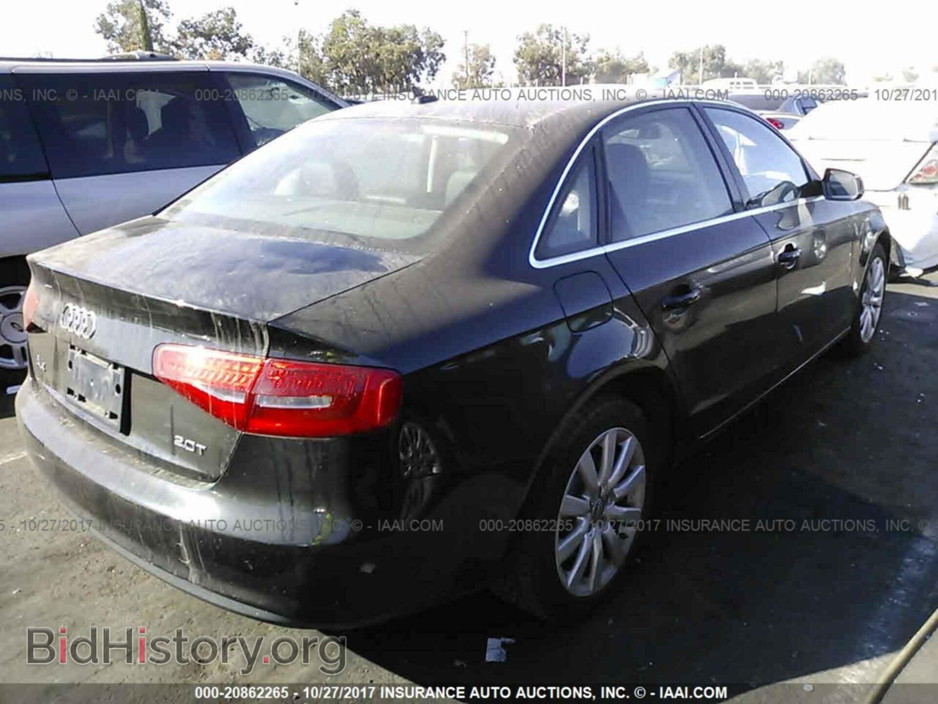 2013 Audi A4 - VIN: WAUAFAFL3DA051421 - Photo 4