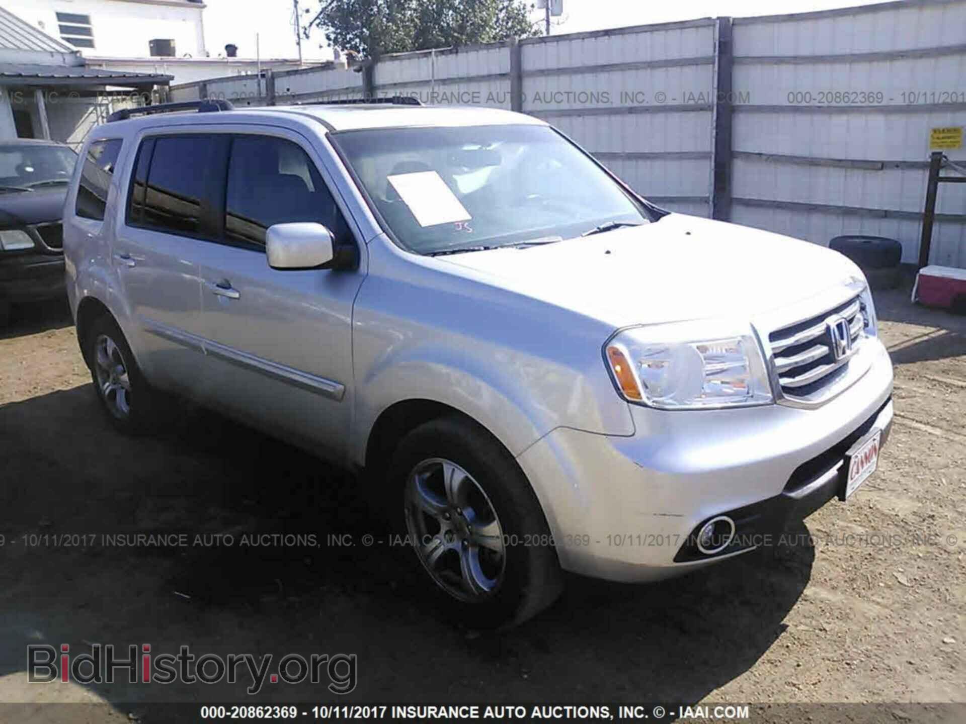 Фотография 5FNYF3H61EB005888 - Honda Pilot 2014