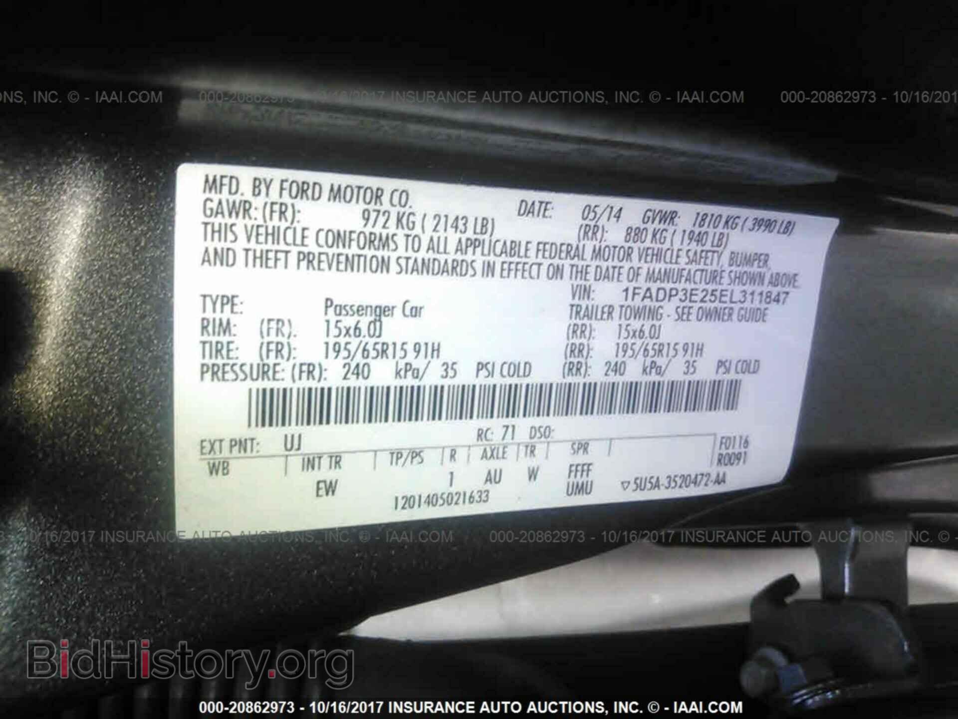 2014 Ford Focus - VIN: 1FADP3E25EL311847 - Photo 9