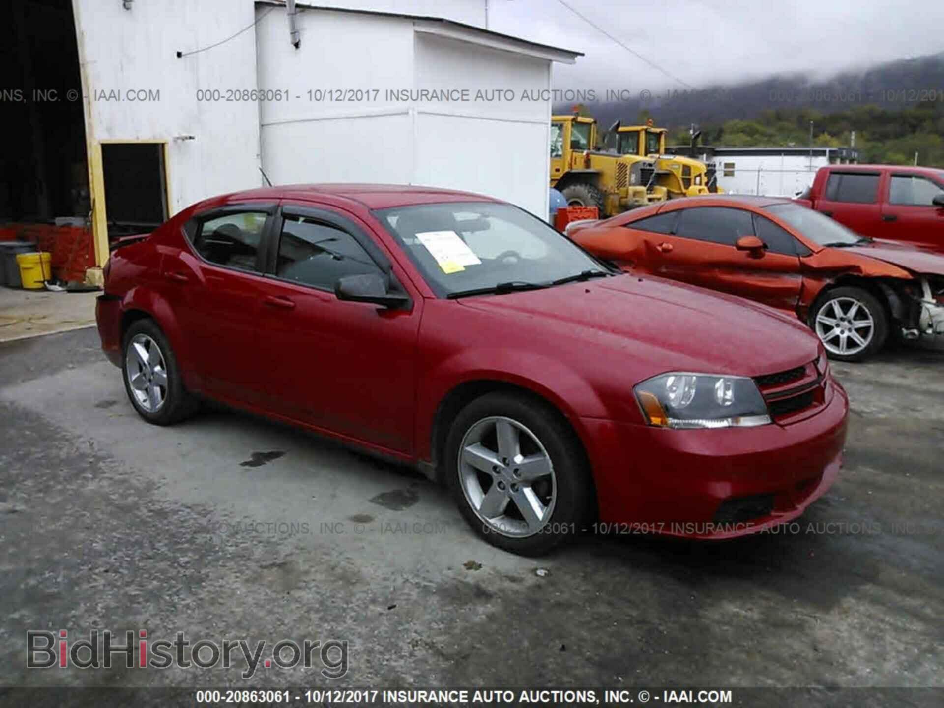 Photo 1C3CDZAG1DN769962 - Dodge Avenger 2013