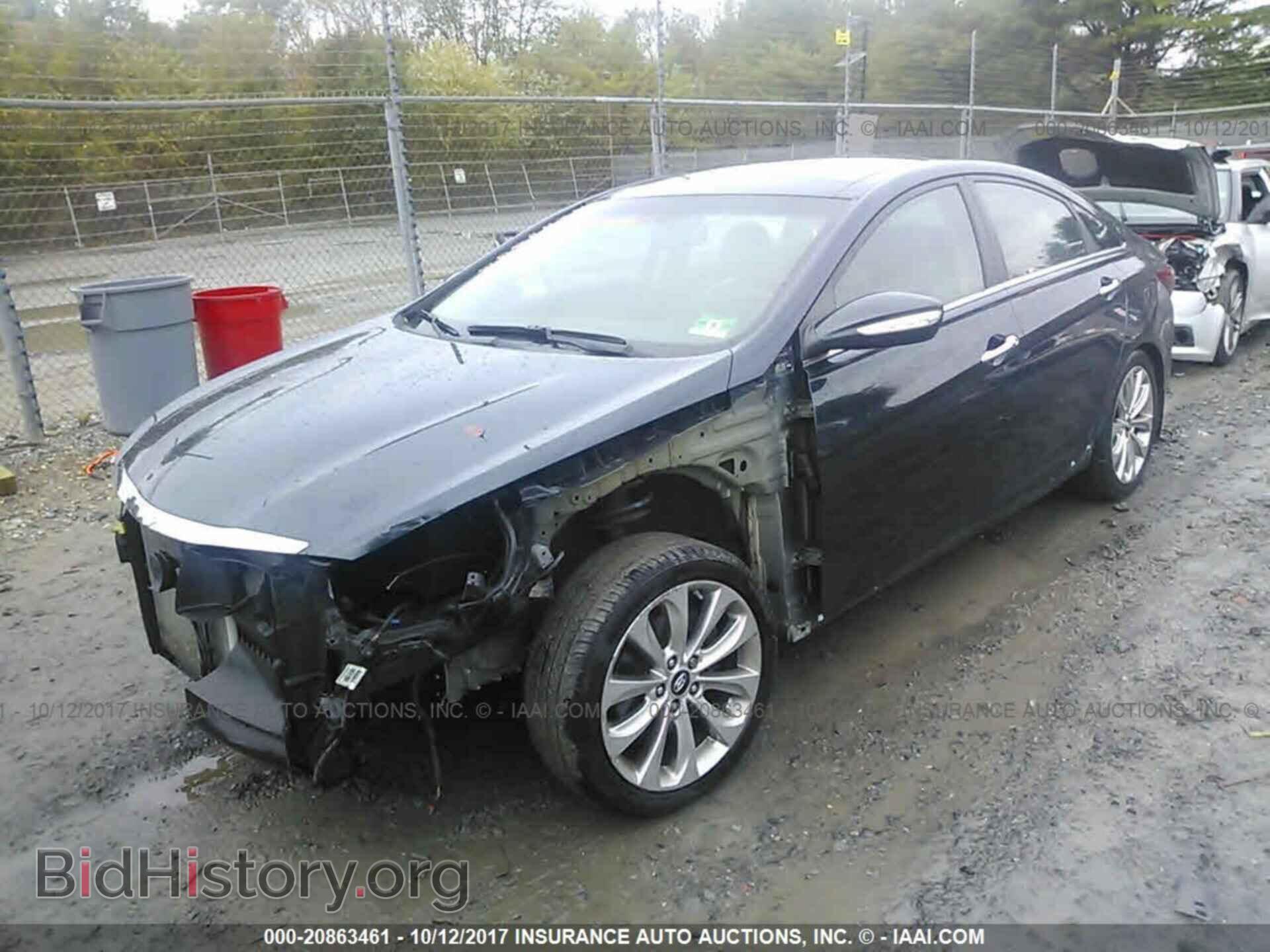 2012 Hyundai Sonata - VIN: 5NPEC4AB7CH349278 - Фото 2