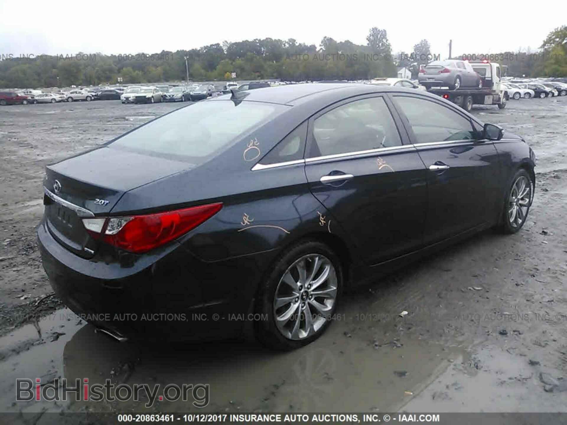 2012 Hyundai Sonata - VIN: 5NPEC4AB7CH349278 - Фото 4