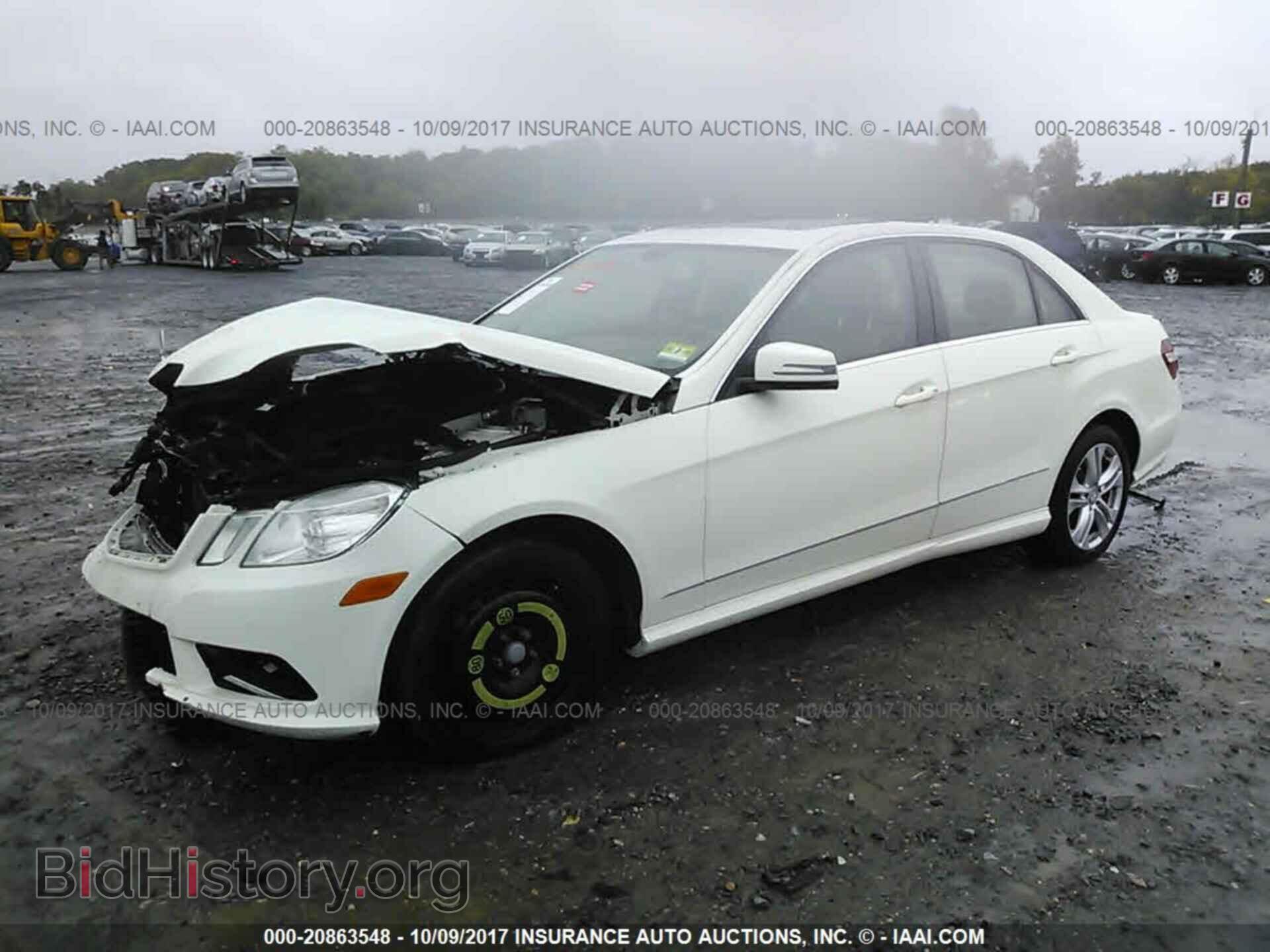 2011 Mercedes-benz E - VIN: WDDHF8HB9BA464719 - Фото 2