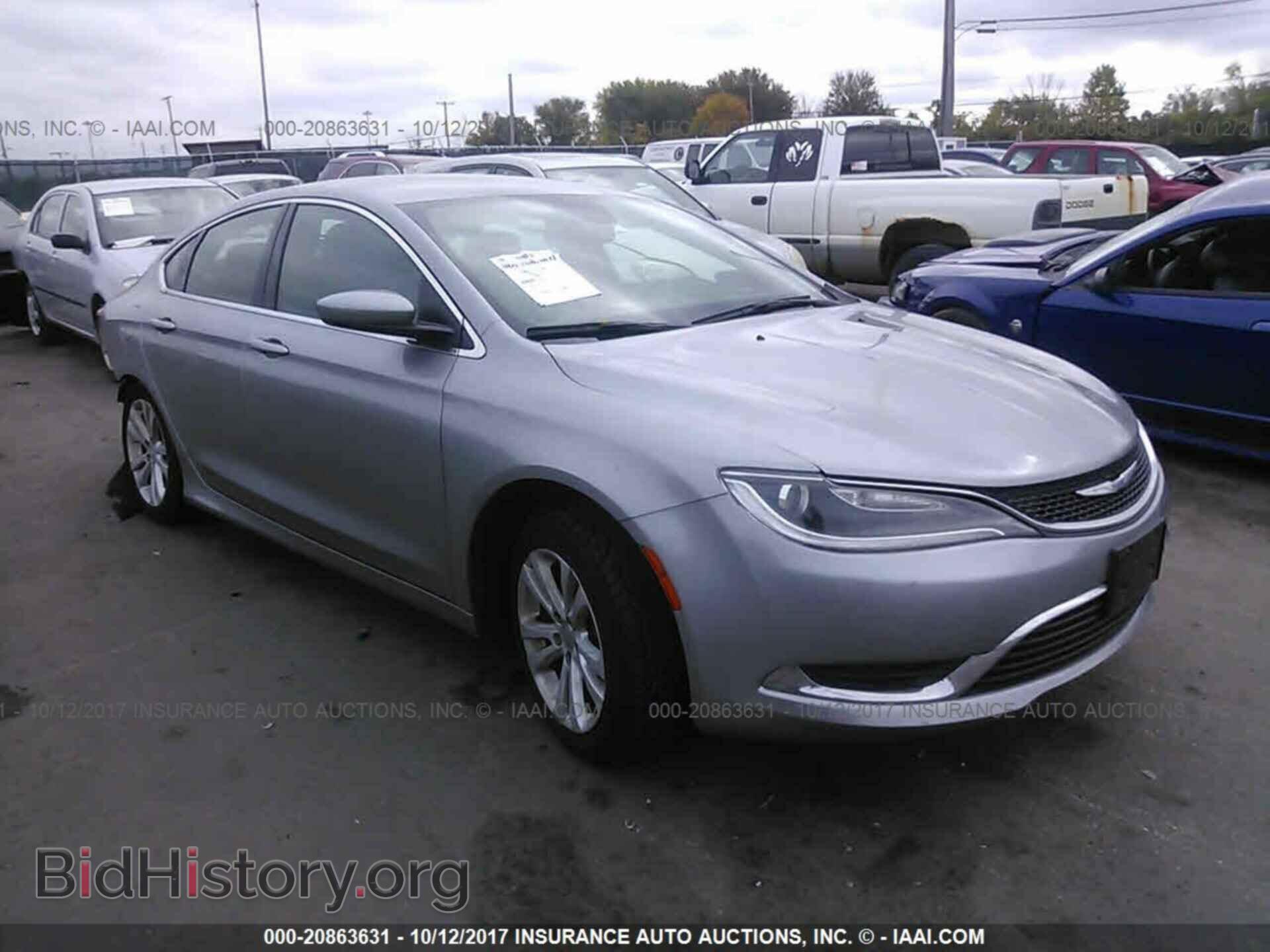 Фотография 1C3CCCAB1FN604601 - Chrysler 200 2015
