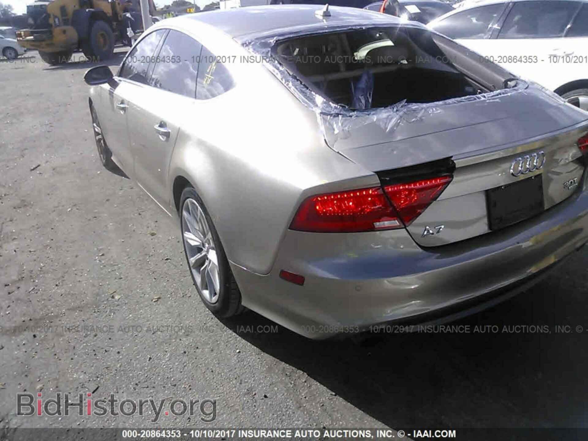 2012 Audi A7 - VIN: WAU2GAFC8CN036891 - Photo 3