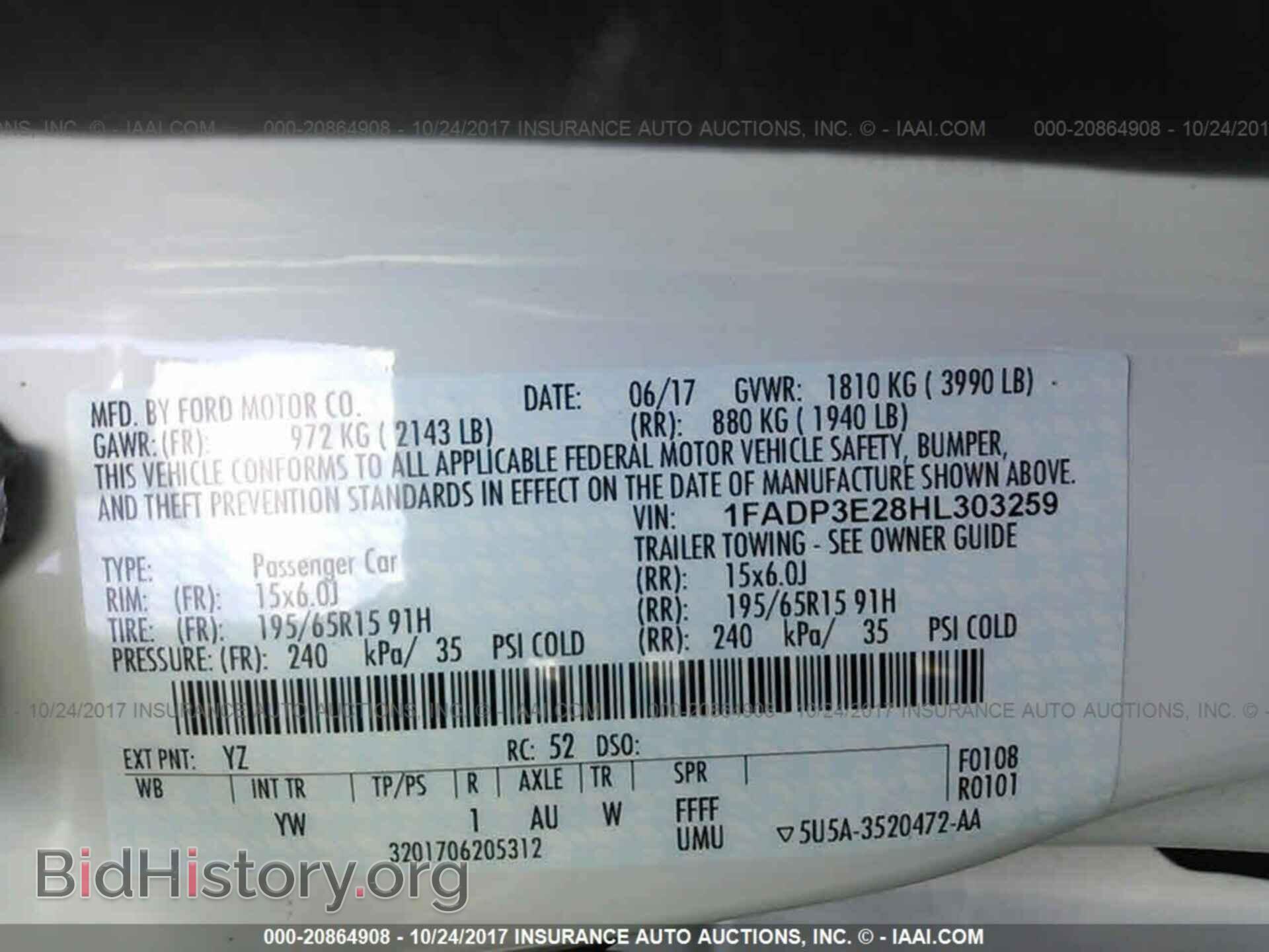 2017 Ford Focus - VIN: 1FADP3E28HL303259 - Photo 9
