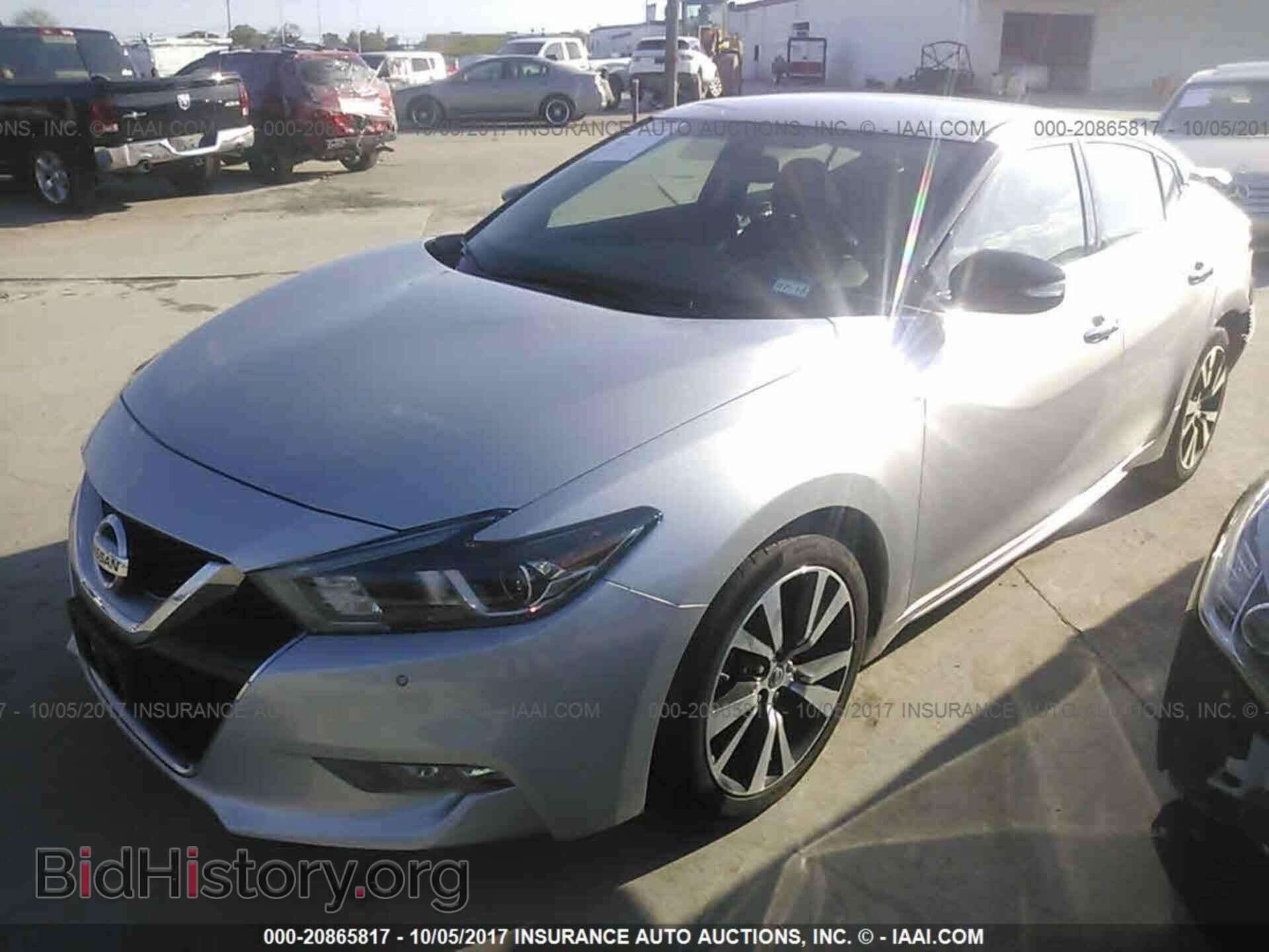 2017 Nissan Maxima - VIN: 1N4AA6AP1HC372124 - Фото 2