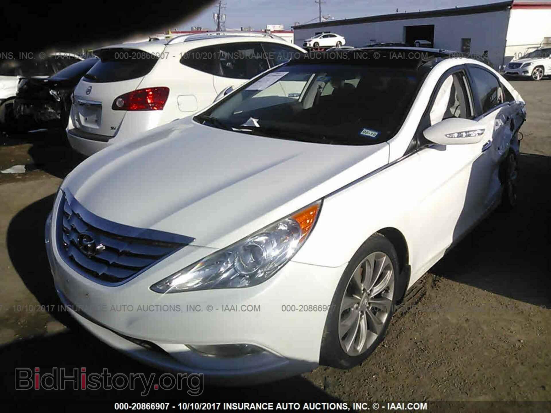 2012 Hyundai Sonata - VIN: 5NPEC4AB7CH460834 - Фото 2