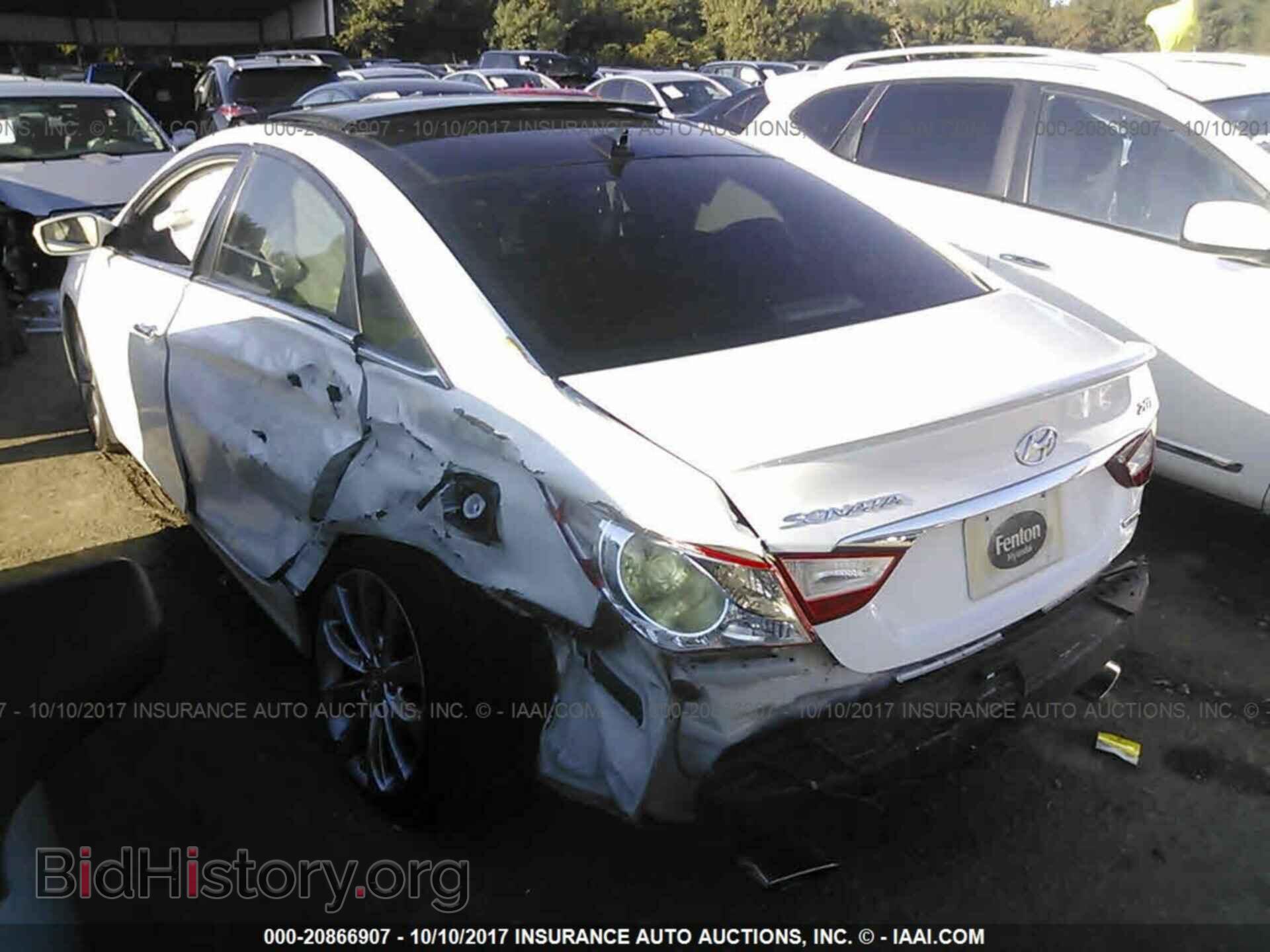 2012 Hyundai Sonata - VIN: 5NPEC4AB7CH460834 - Фото 3