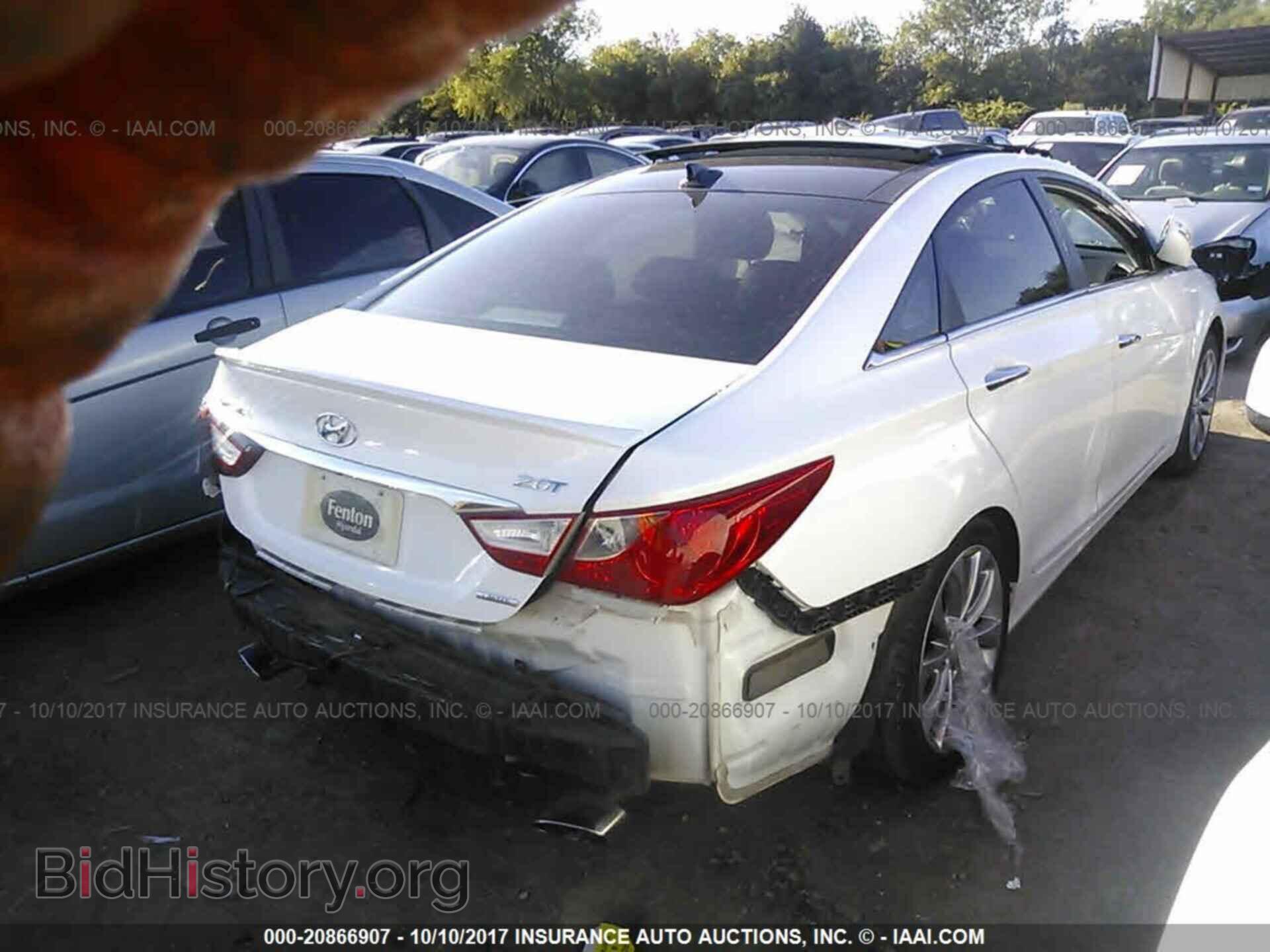 2012 Hyundai Sonata - VIN: 5NPEC4AB7CH460834 - Фото 4