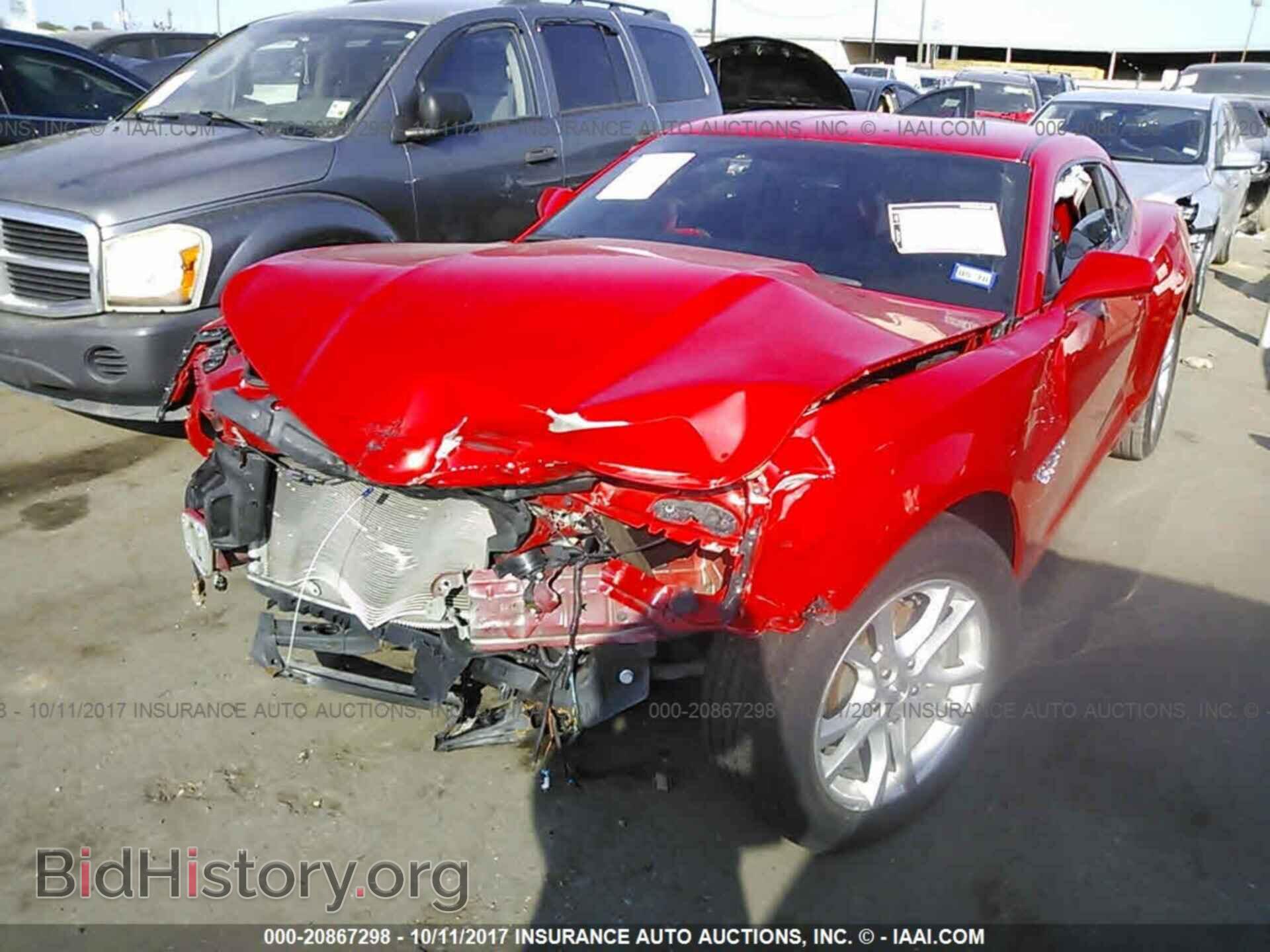 2014 Chevrolet Camaro - VIN: 2G1FA1E31E9220267 - Фото 2