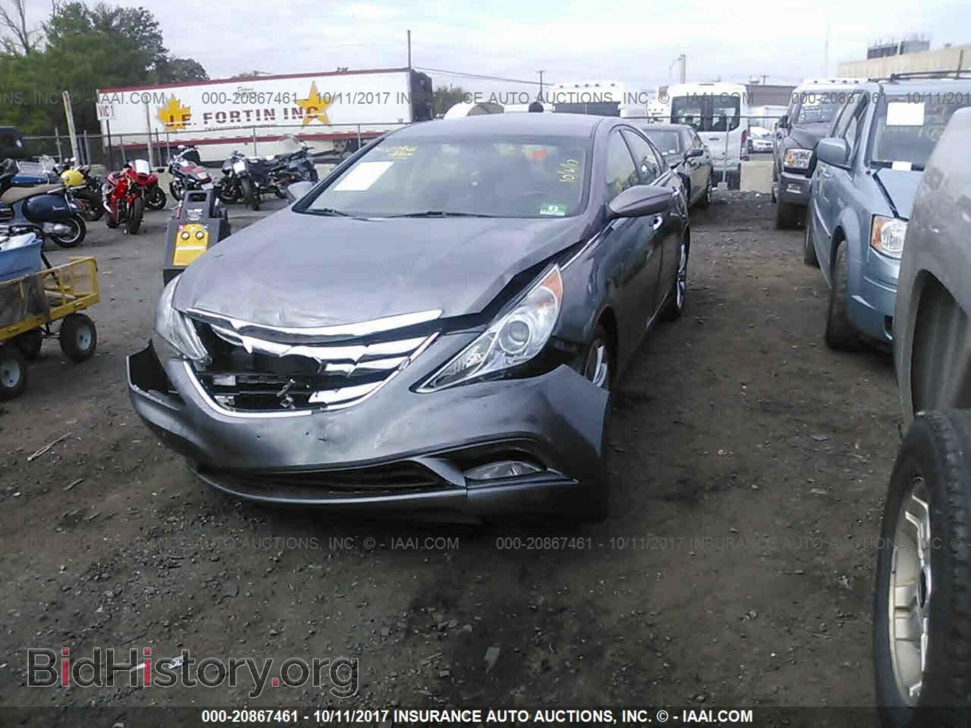 2012 Hyundai Sonata - VIN: 5NPEC4AC1CH328645 - Фото 2