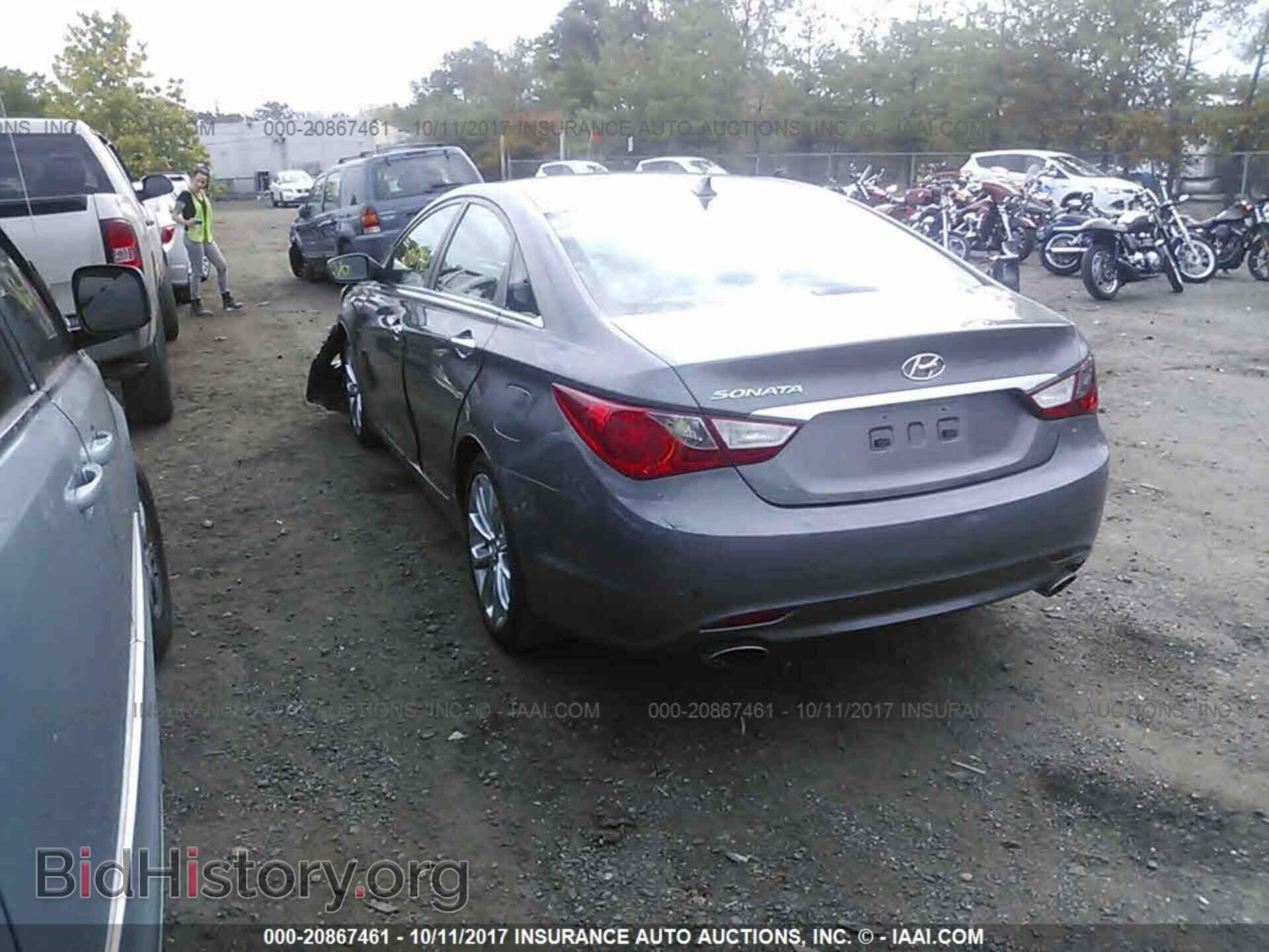 2012 Hyundai Sonata - VIN: 5NPEC4AC1CH328645 - Фото 3