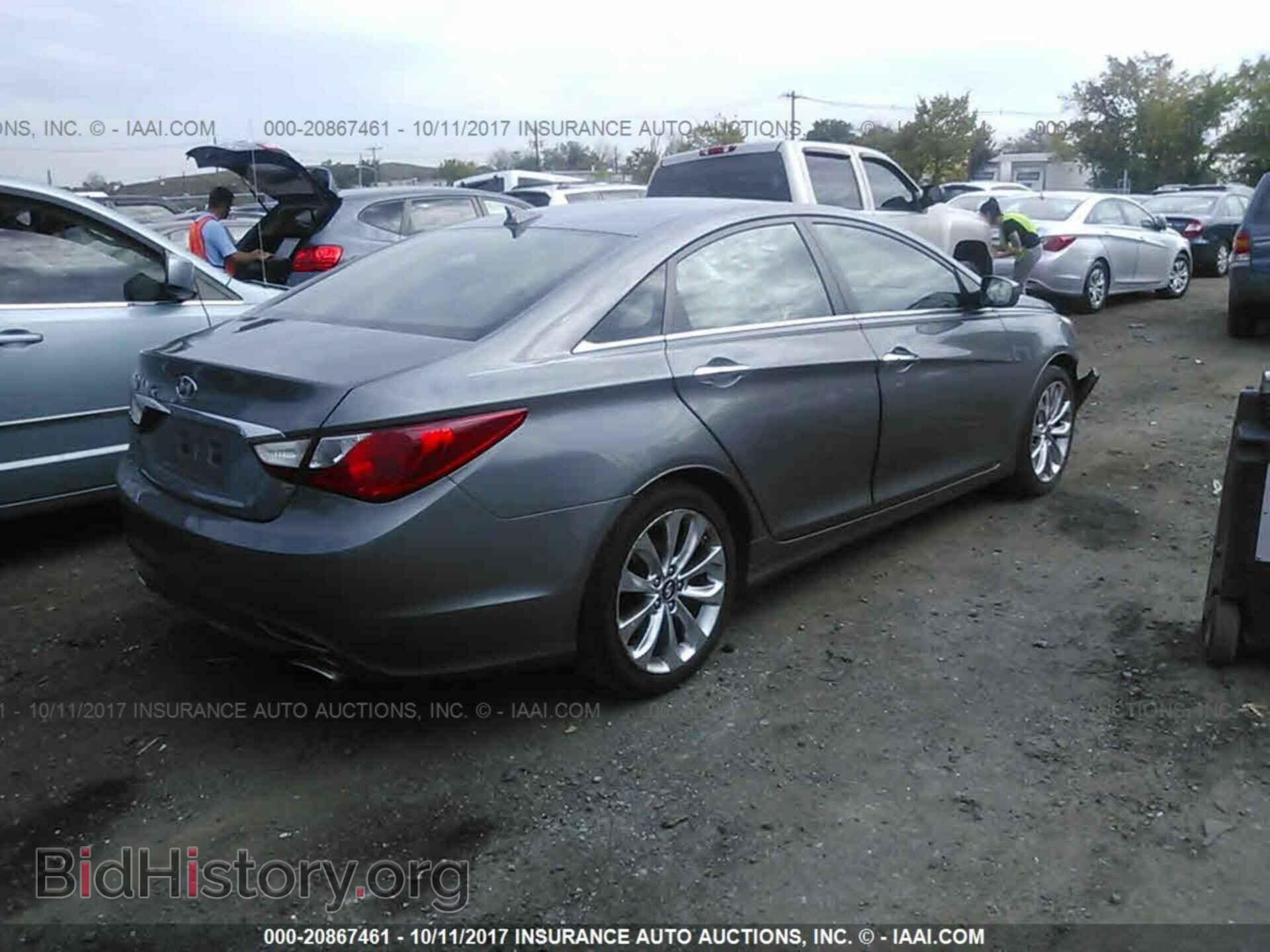 2012 Hyundai Sonata - VIN: 5NPEC4AC1CH328645 - Фото 4