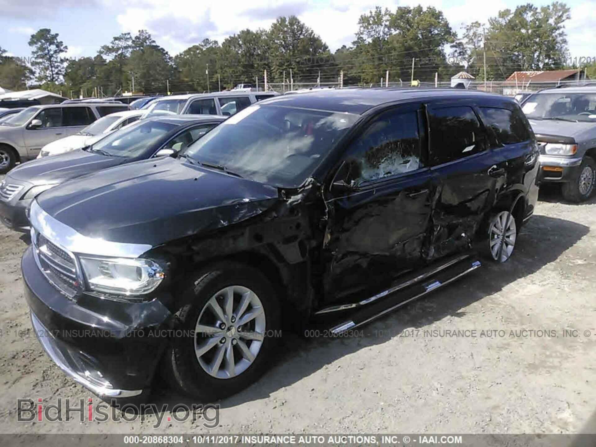 2014 Dodge Durango - VIN: 1C4RDHAG2EC266809 - Фото 2