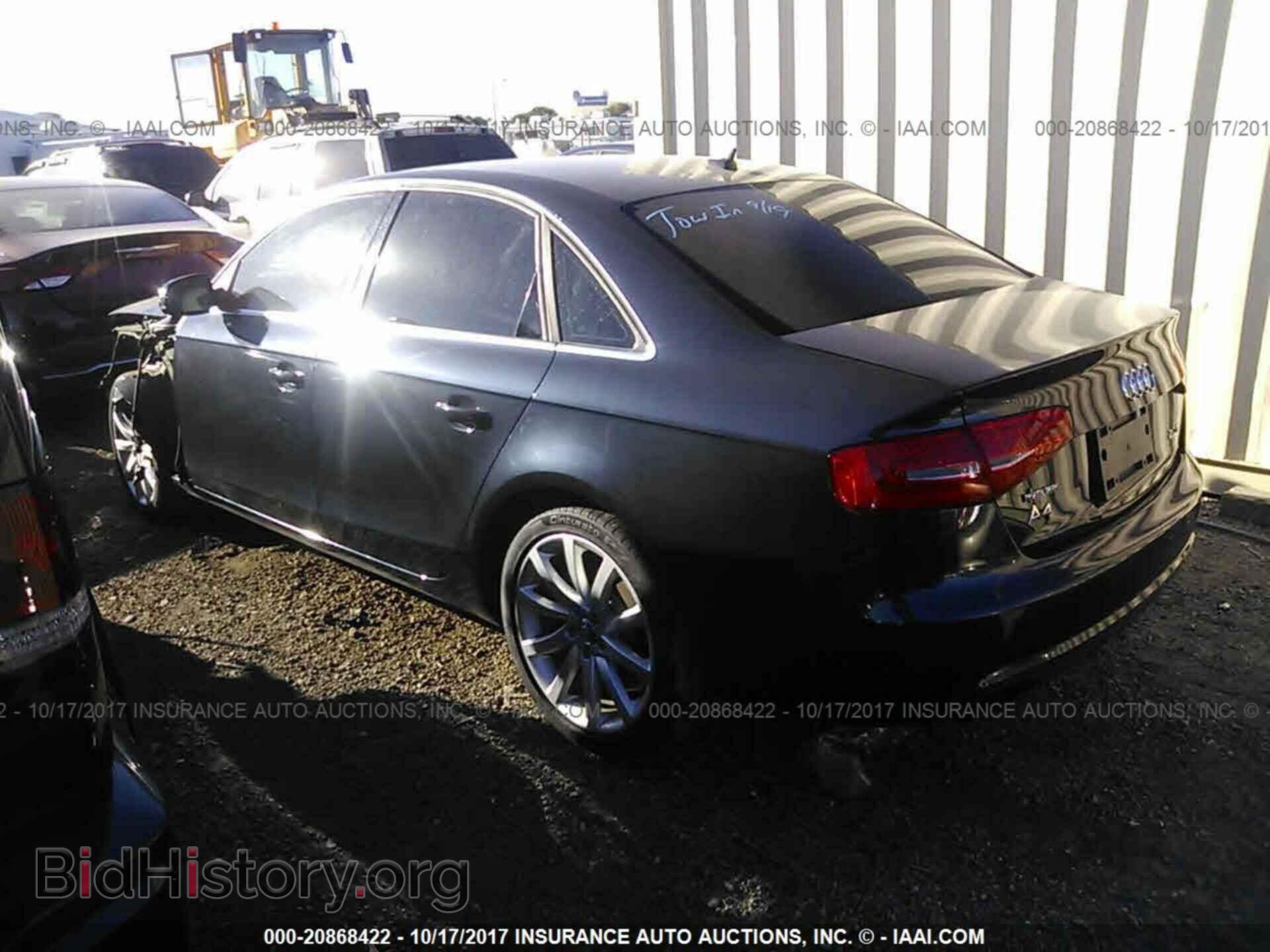2013 Audi A4 - VIN: WAUEFAFL7DN036656 - Photo 3