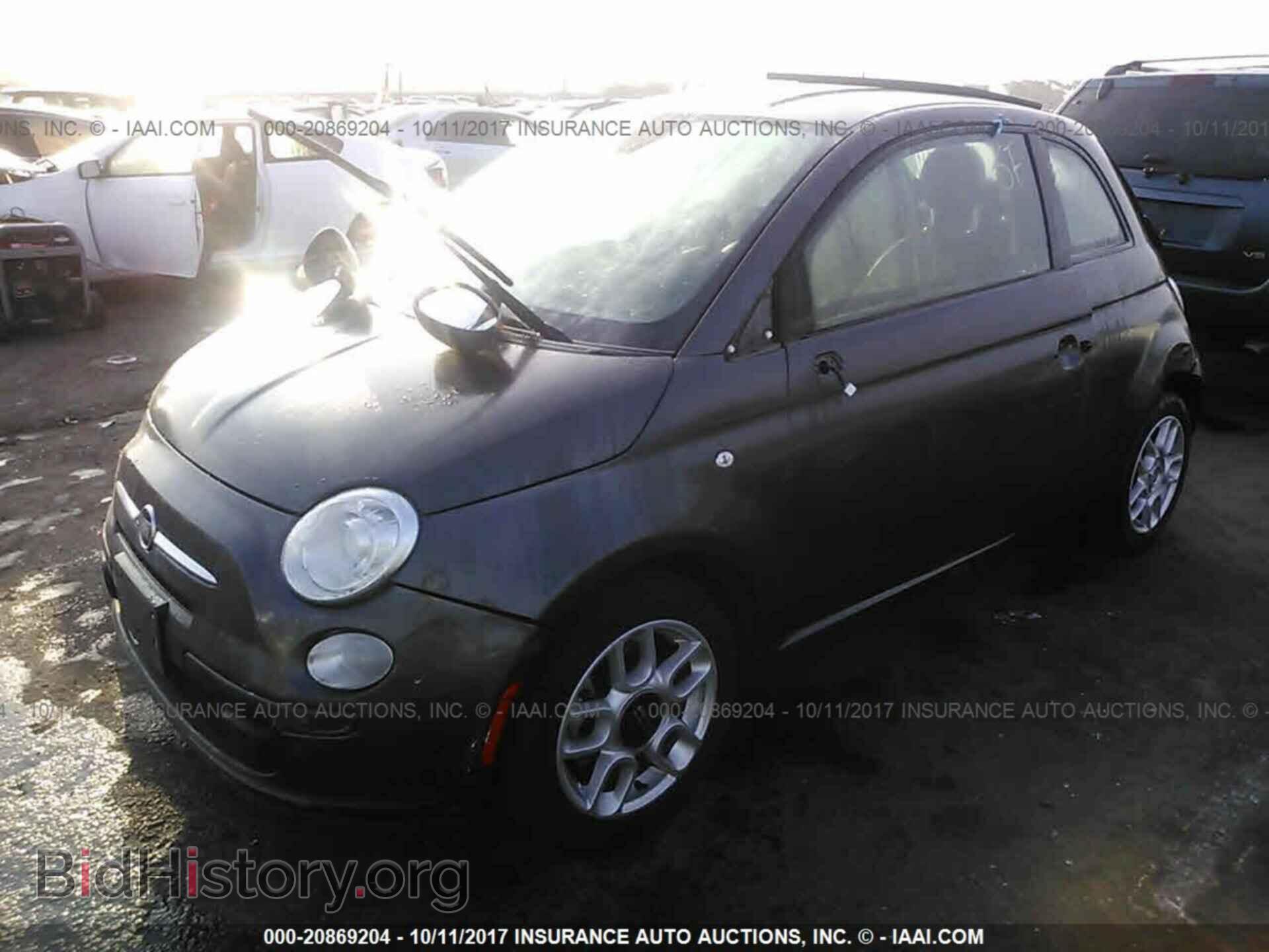 2015 Fiat 500 - VIN: 3C3CFFAR9FT598357 - Фото 2
