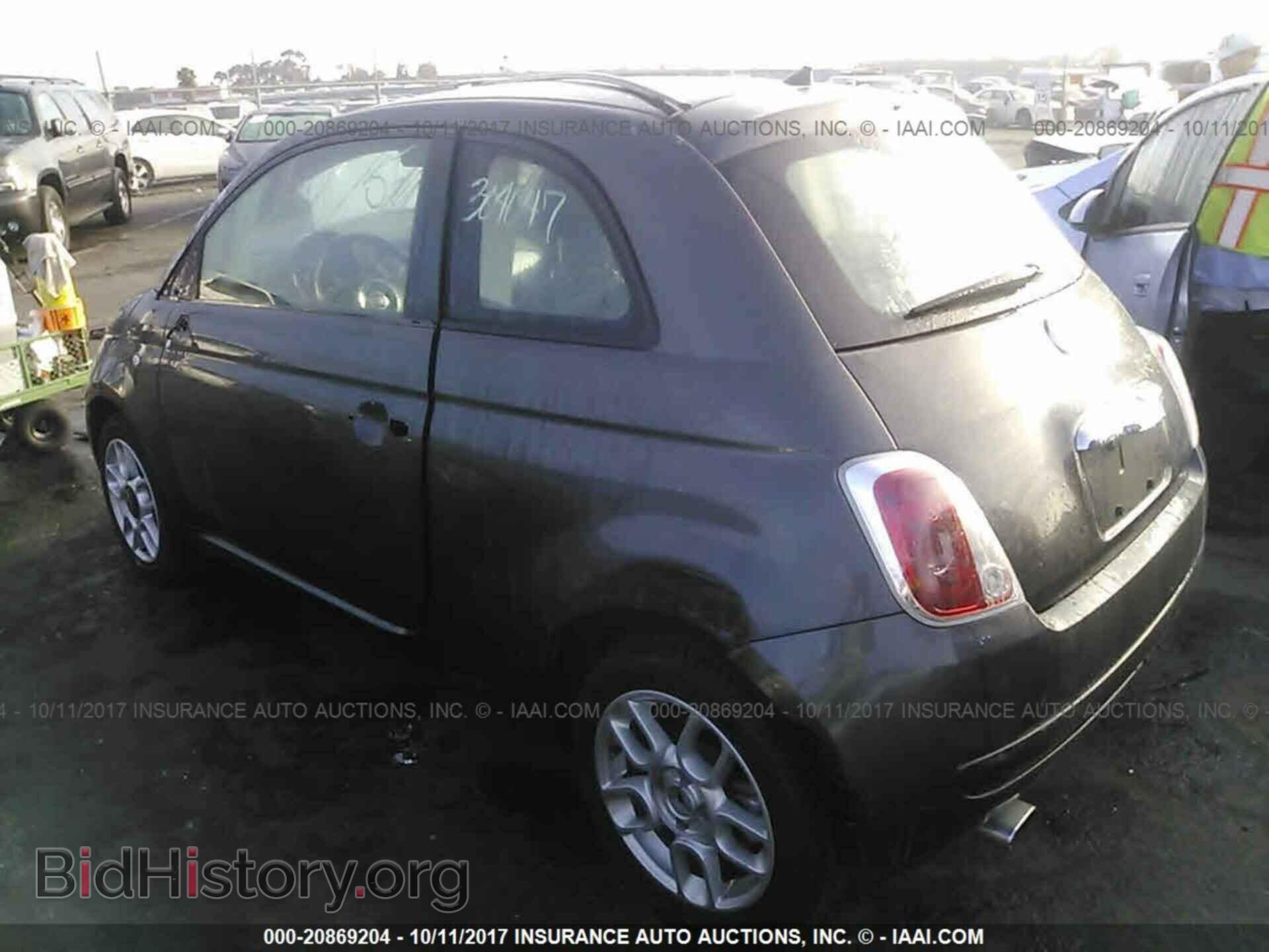 2015 Fiat 500 - VIN: 3C3CFFAR9FT598357 - Фото 3