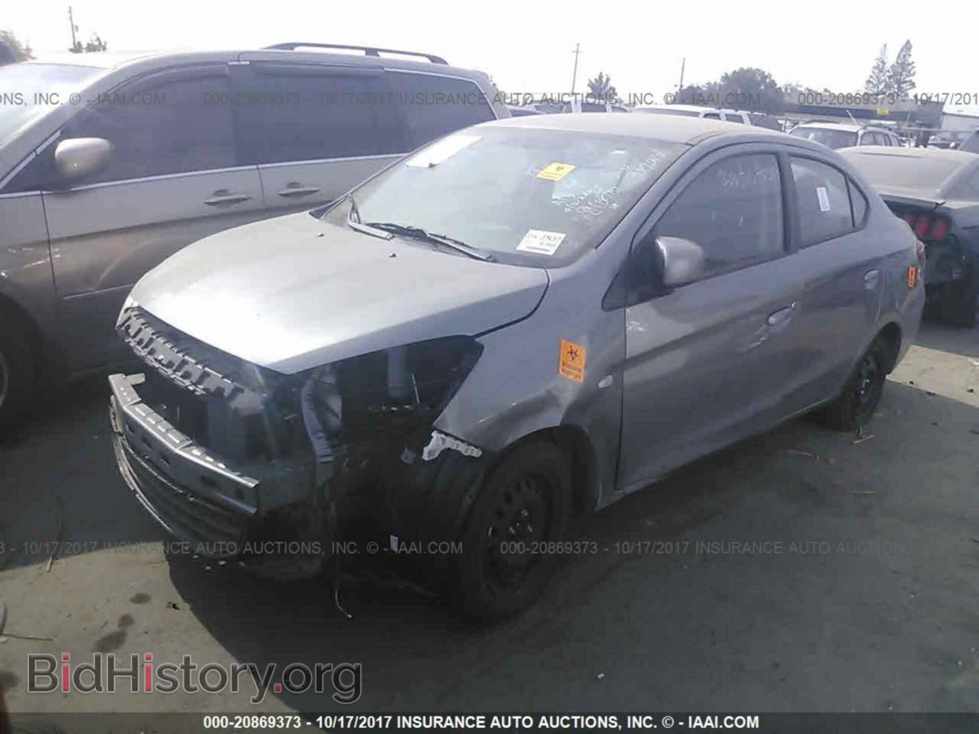 2017 Mitsubishi Mirage - VIN: ML32F3FJ3HHF16865 - Фото 2