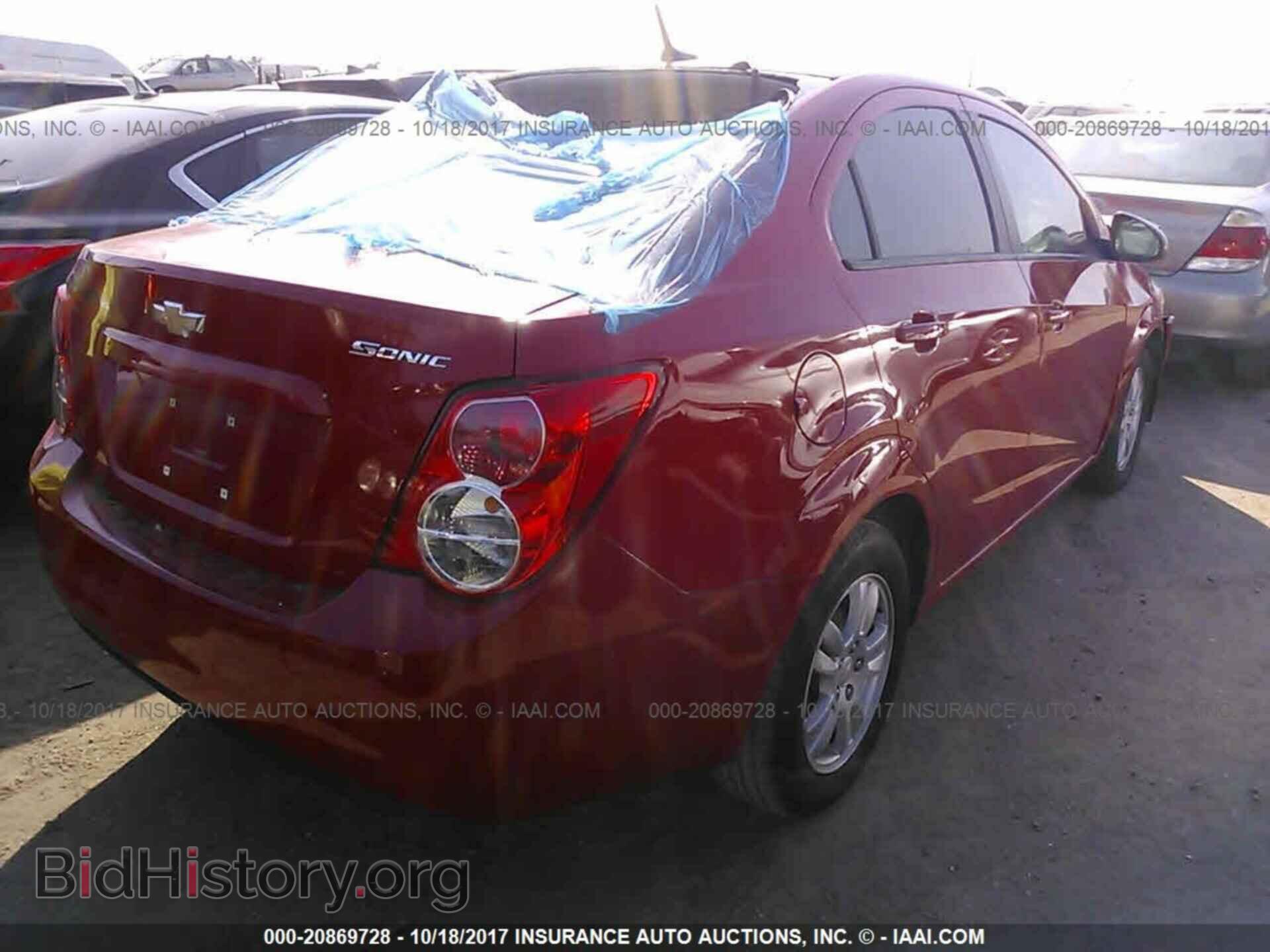 2012 Chevrolet Sonic - VIN: 1G1JA5SH0C4225414 - Фото 4