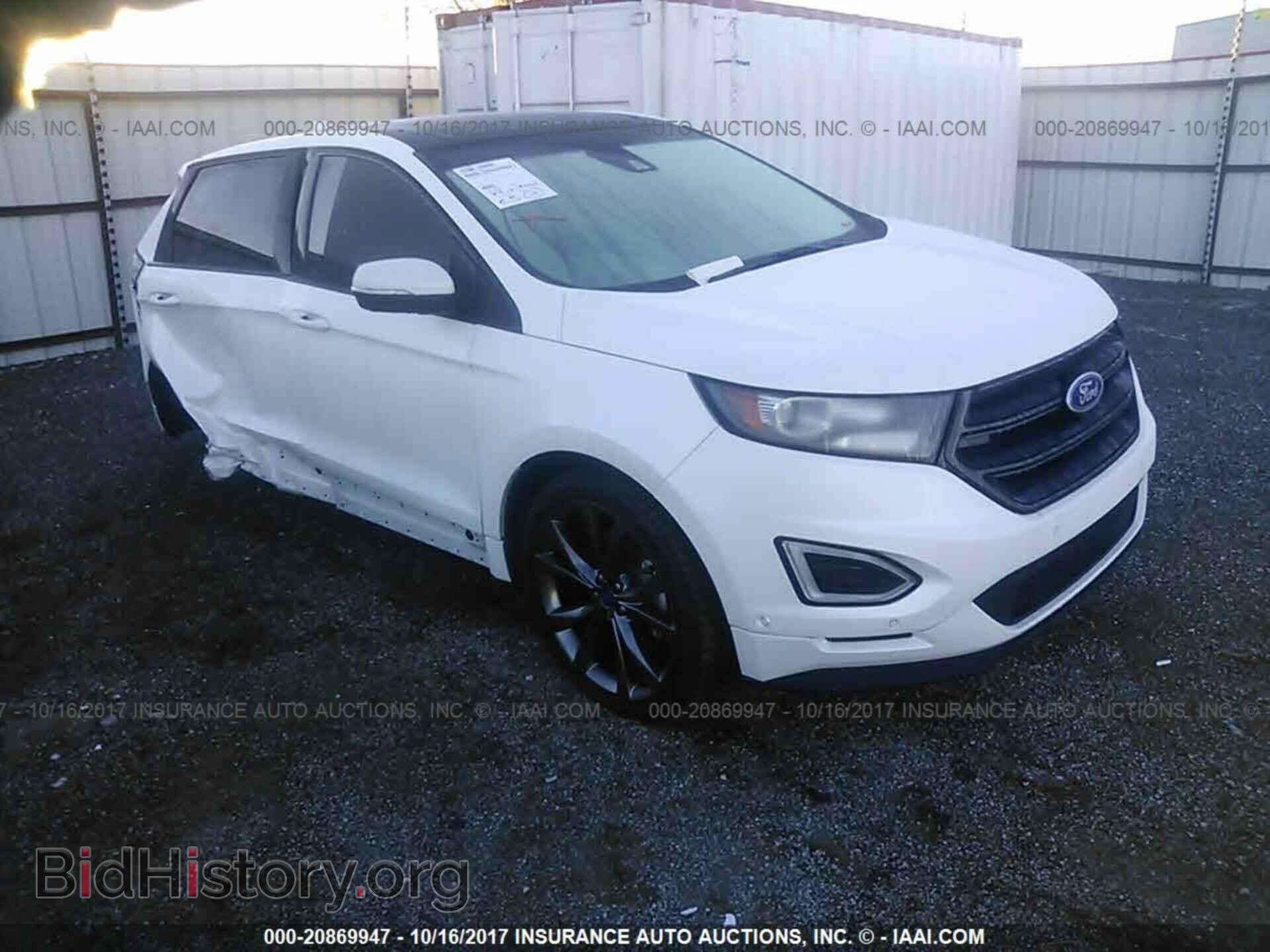 Фотография 2FMTK4AP3FBB27225 - Ford Edge 2015
