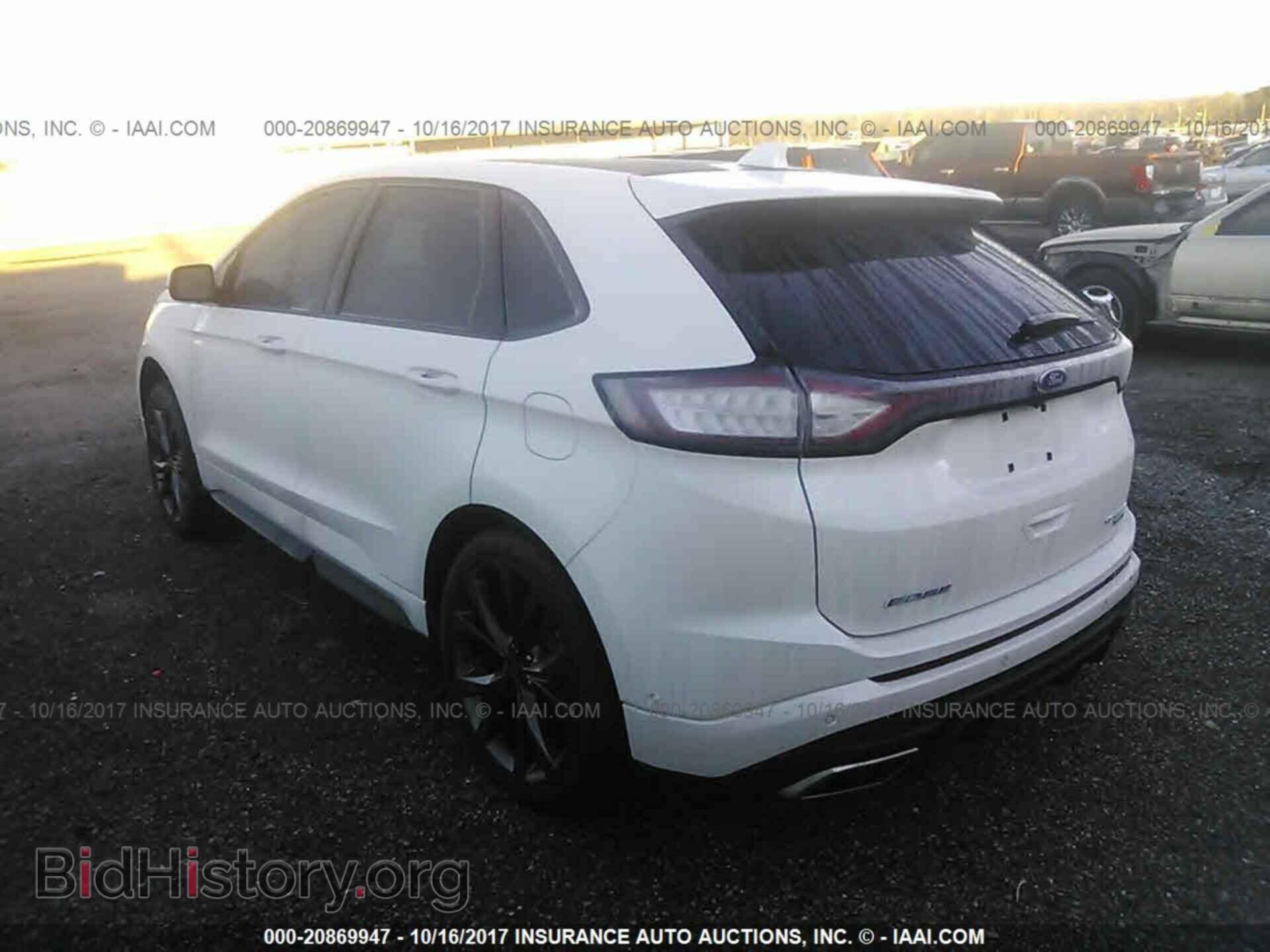 2015 Ford Edge - VIN: 2FMTK4AP3FBB27225 - Фото 3