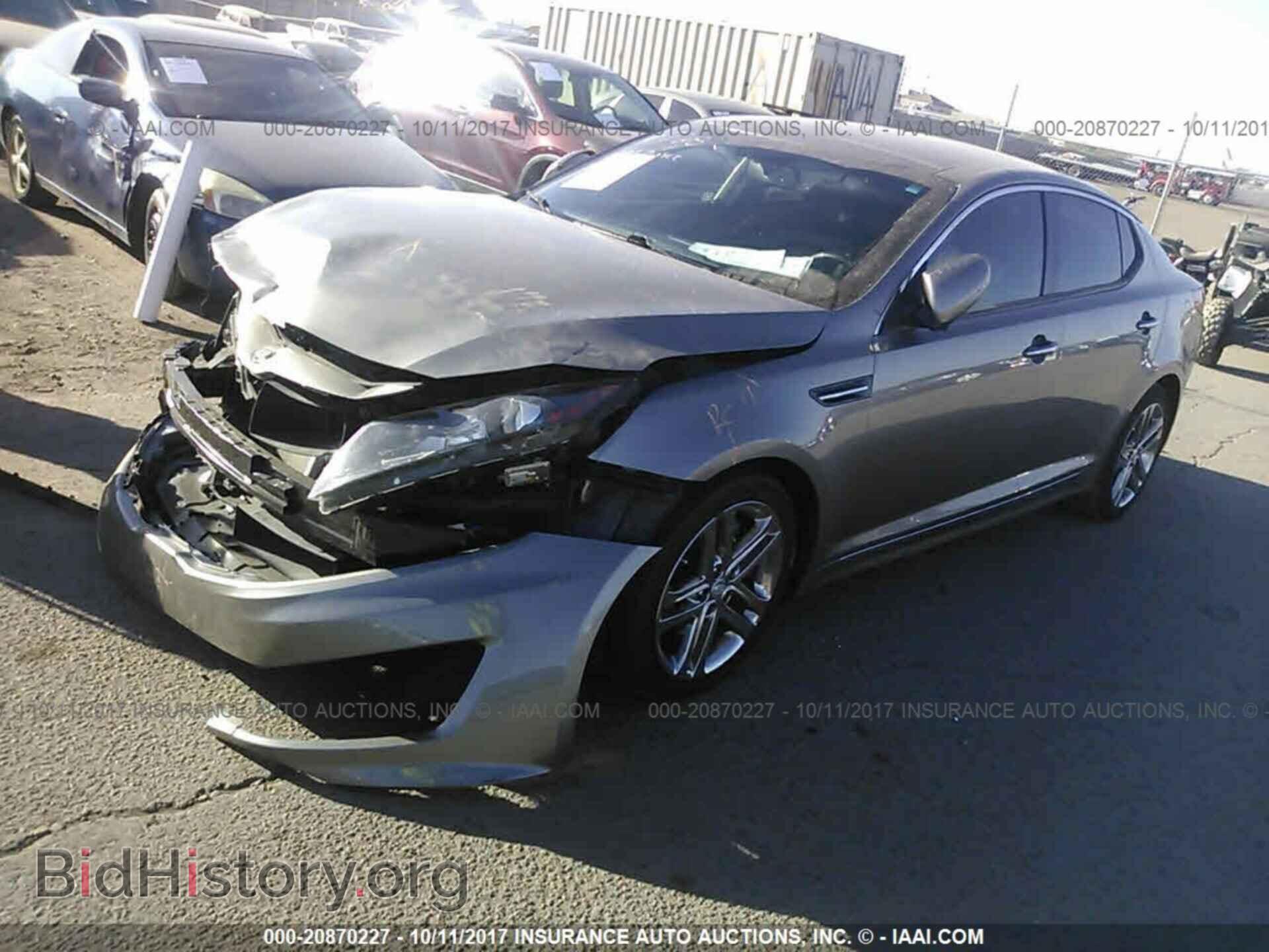 2013 Kia Optima - VIN: 5XXGR4A63DG150929 - Photo 2
