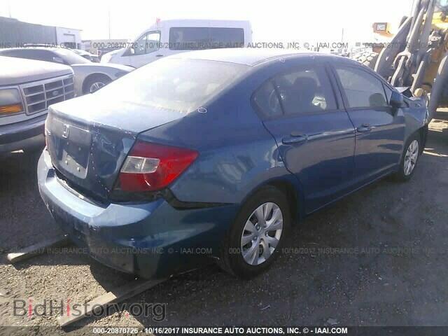 2012 Honda Civic - VIN: 2HGFB2F51CH568780 - Фото 4
