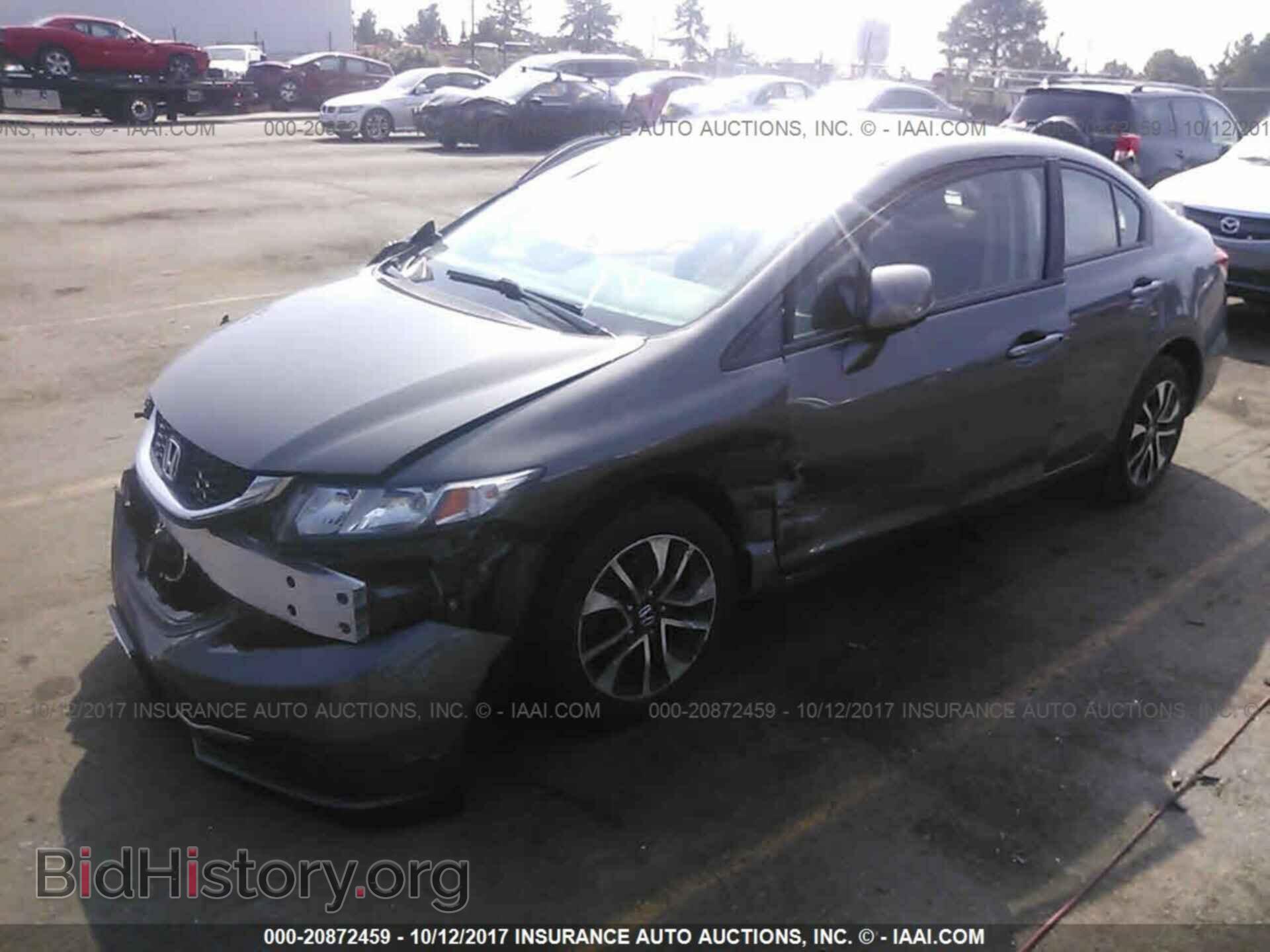 2013 Honda Civic - VIN: 19XFB2F81DE256982 - Фото 2