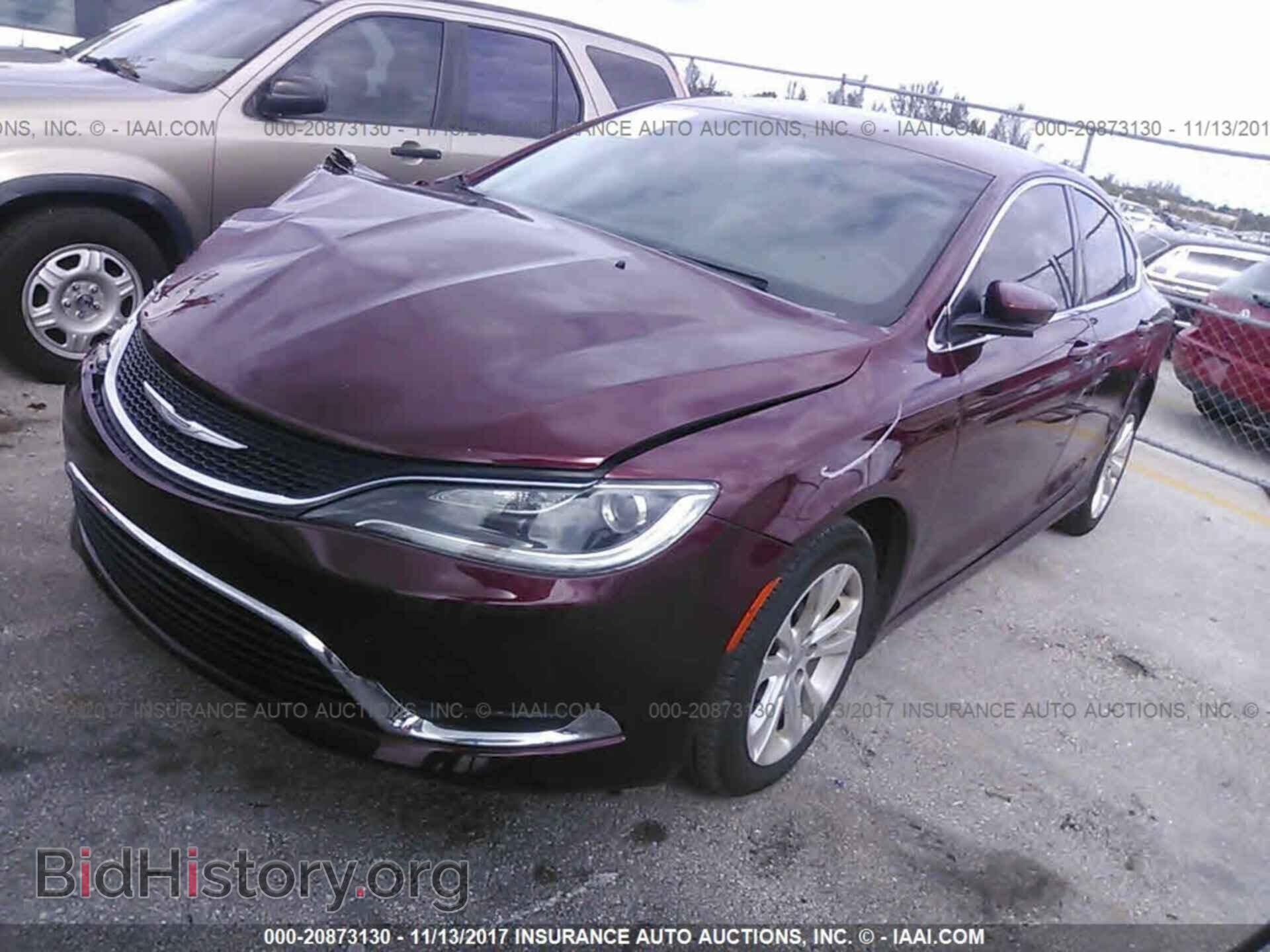 2015 Chrysler 200 - VIN: 1C3CCCAB9FN571685 - Photo 2