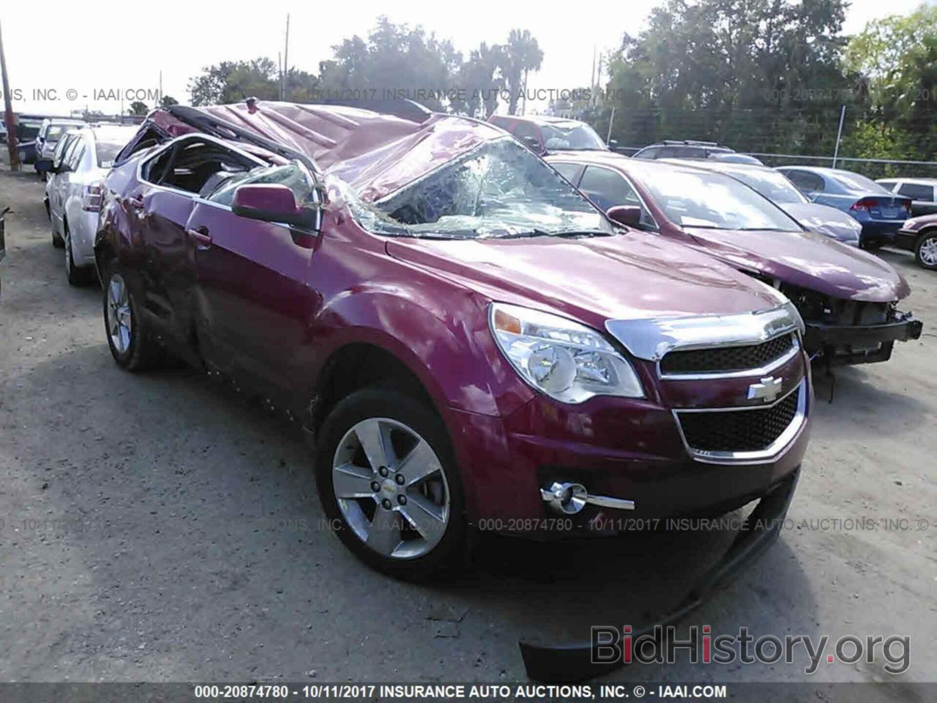 Photo 2GNALPEKXC1257245 - Chevrolet Equinox 2012