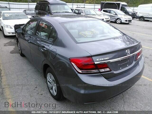 2014 Honda Civic - VIN: 2HGFB2F50EH557840 - Фото 3