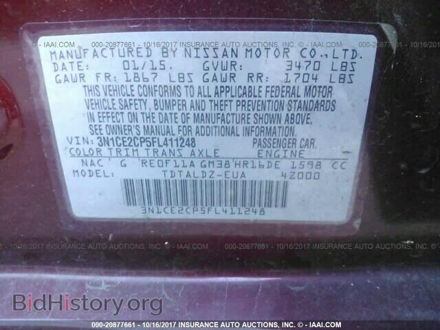 2015 Nissan Versa note - VIN: 3N1CE2CP5FL411248 - Photo 9