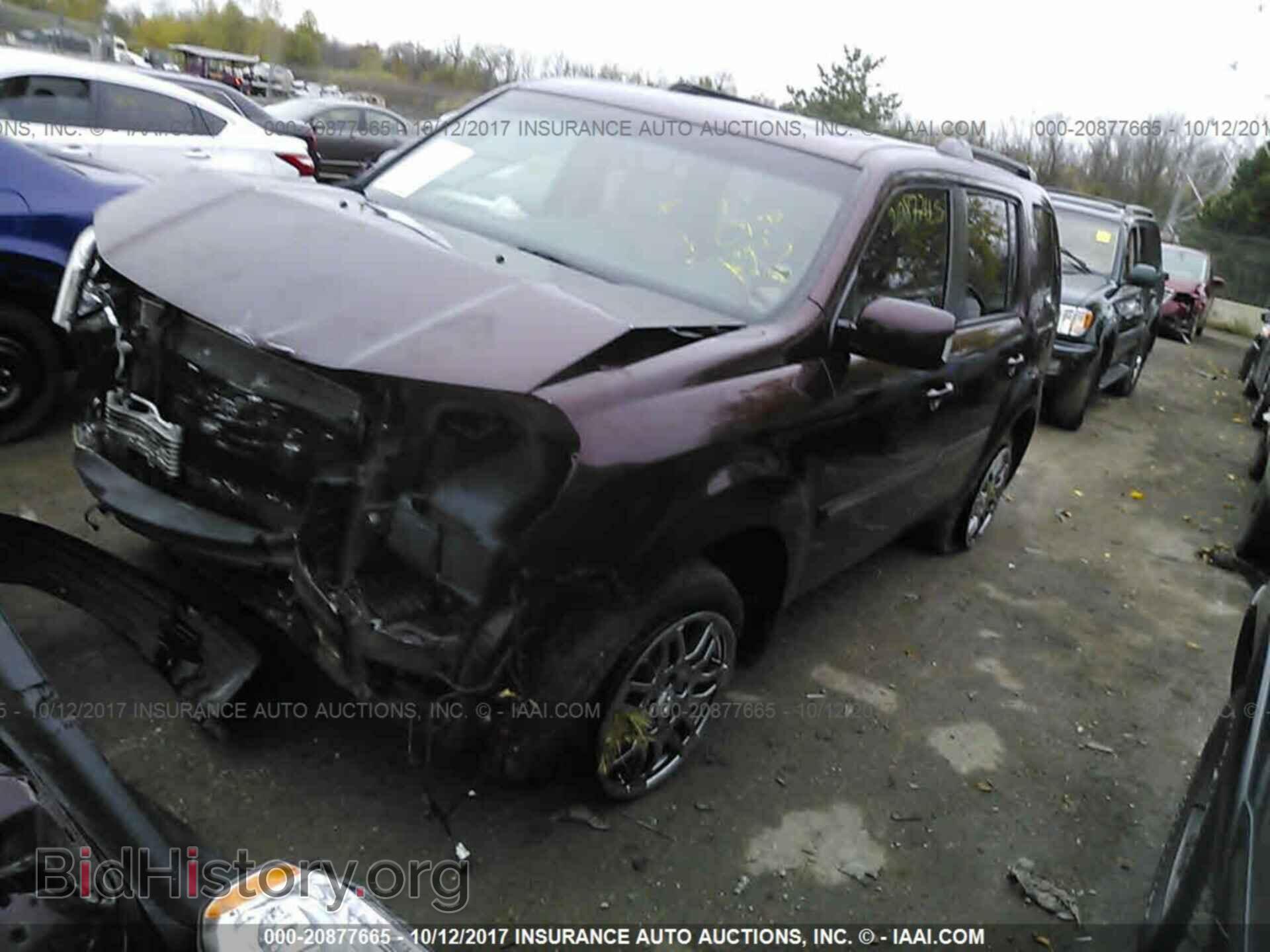 2012 Honda Pilot - VIN: 5FNYF4H93CB050361 - Фото 2