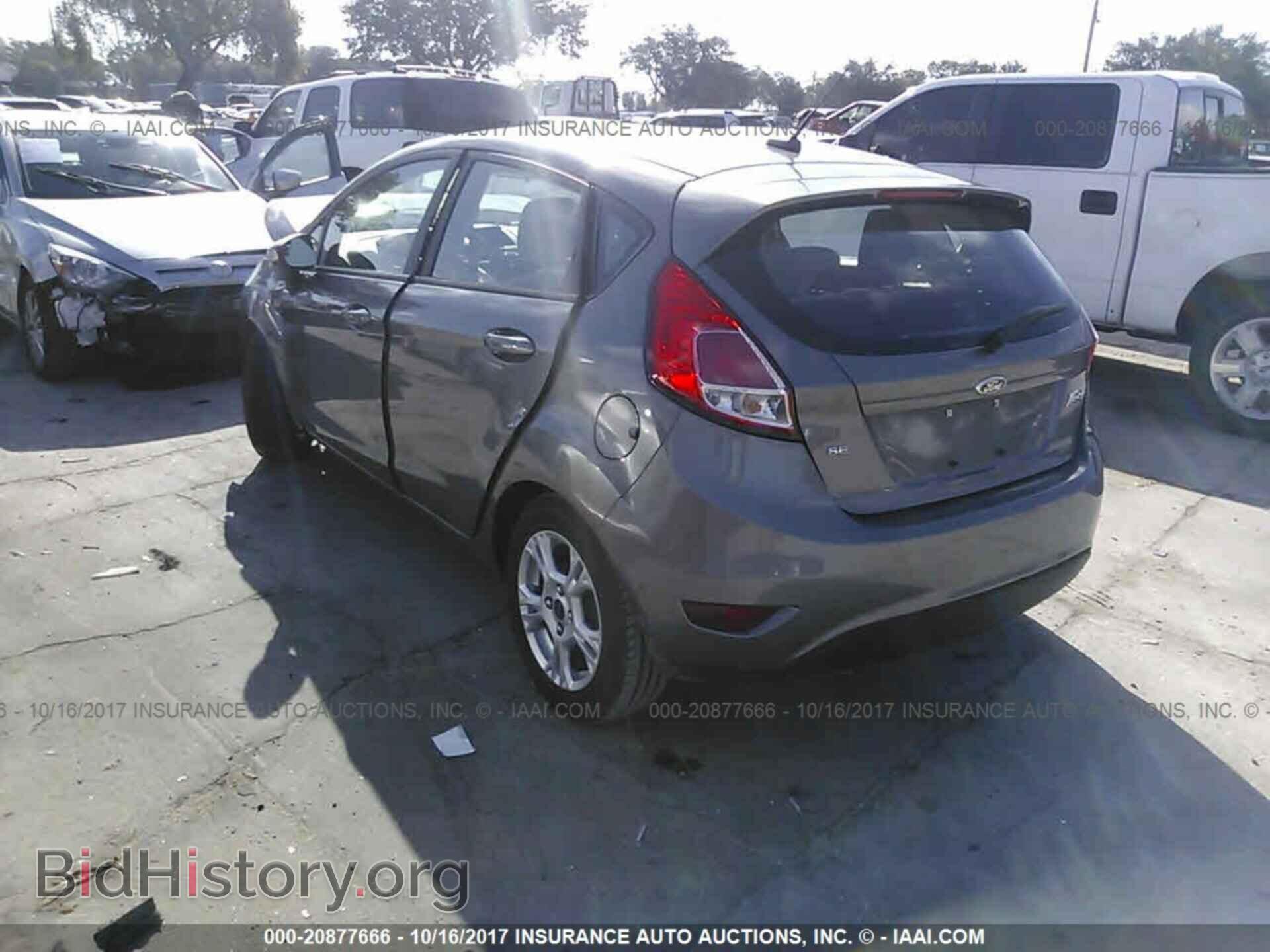 2014 Ford Fiesta - VIN: 3FADP4EJ0EM220738 - Фото 3