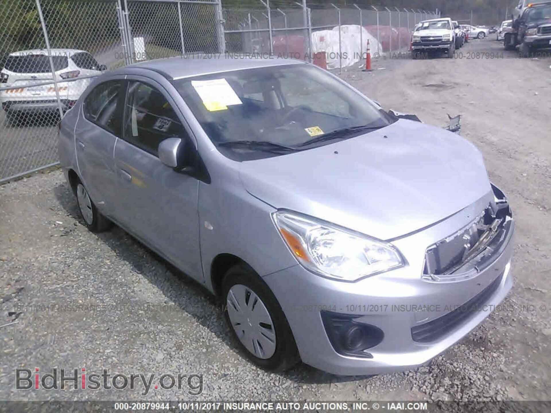 Photo ML32F3FJ9HHF09046 - Mitsubishi Mirage 2017