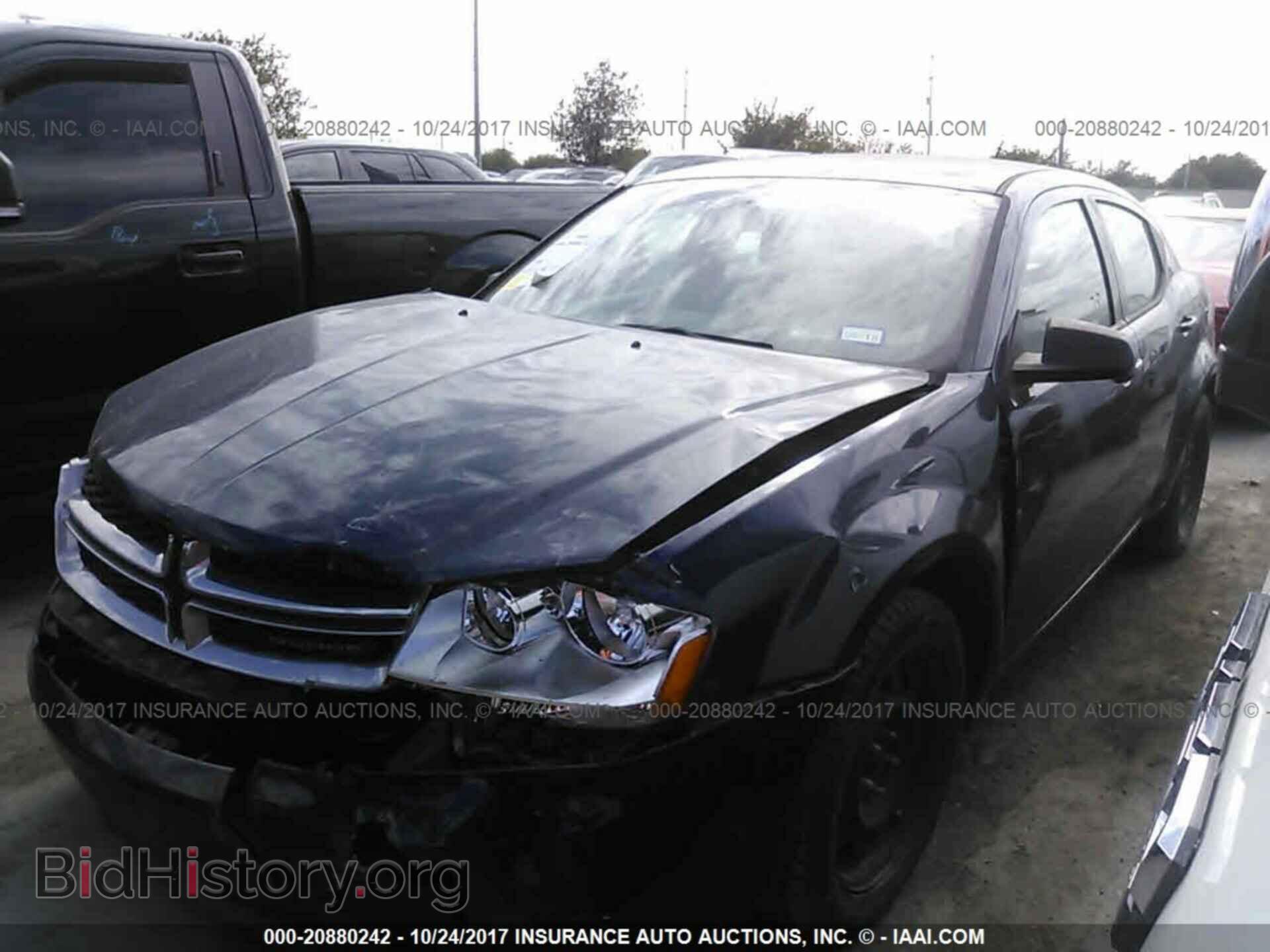 2013 Dodge Avenger - VIN: 1C3CDZAB1DN752020 - Фото 2