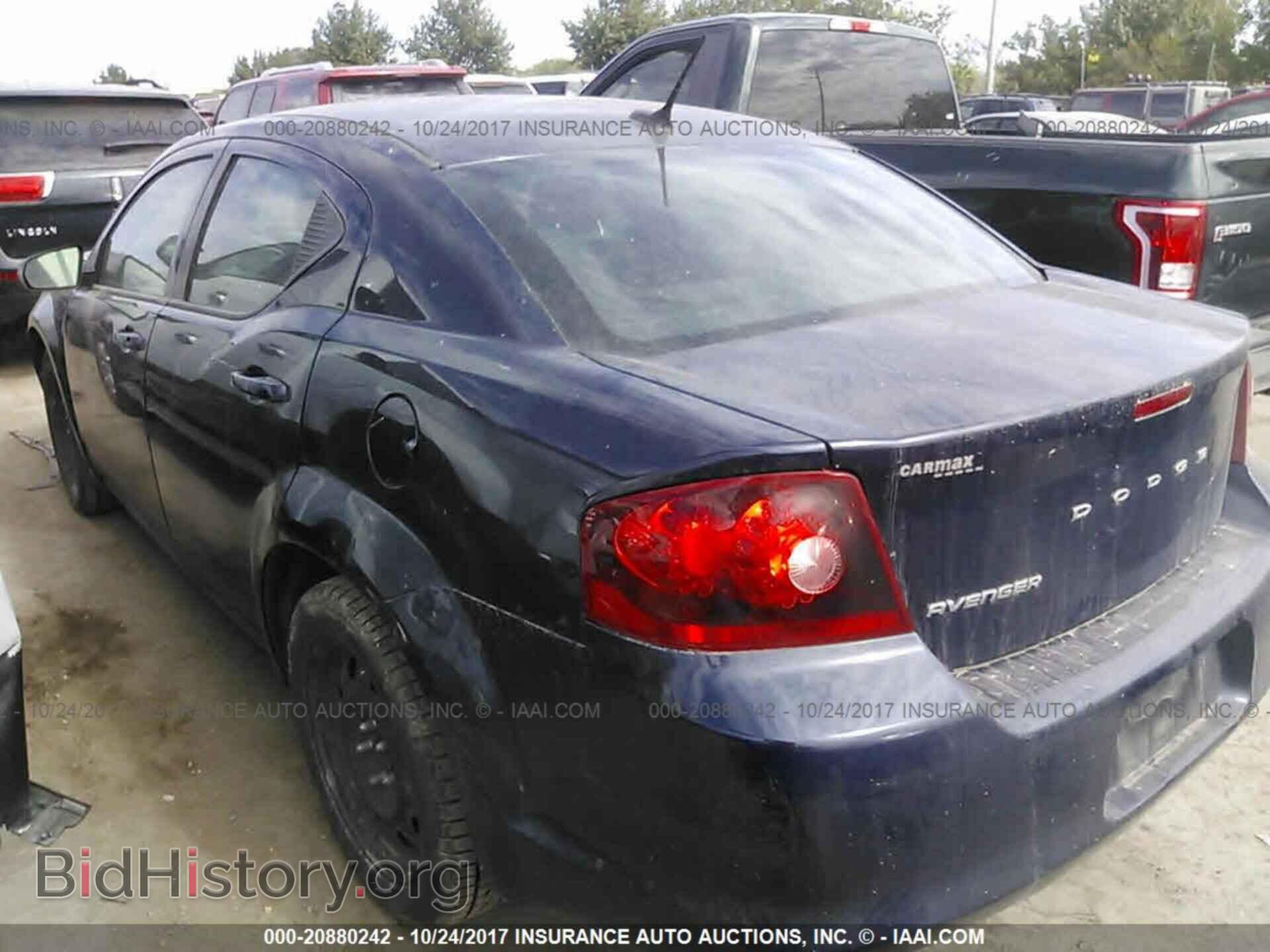 2013 Dodge Avenger - VIN: 1C3CDZAB1DN752020 - Фото 3