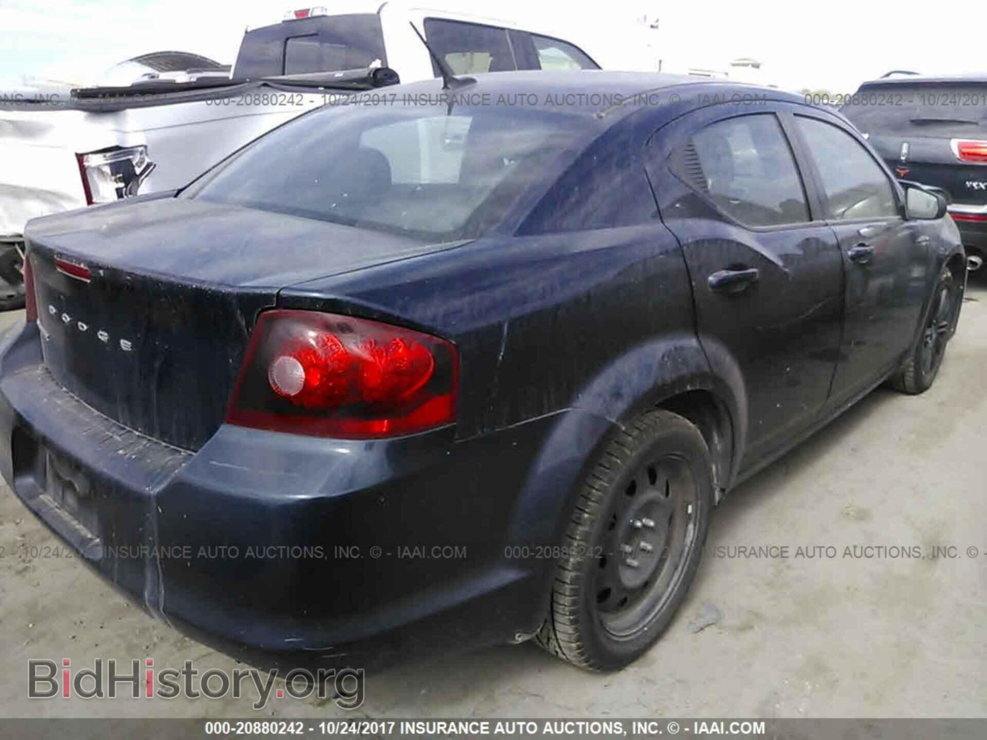 2013 Dodge Avenger - VIN: 1C3CDZAB1DN752020 - Фото 4
