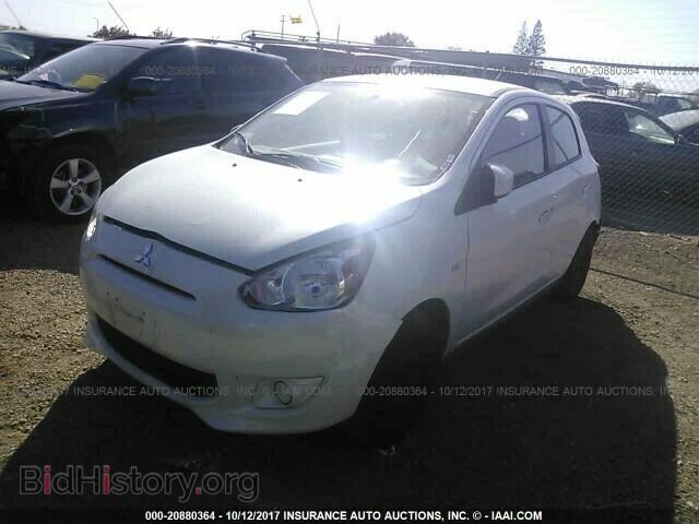 2015 Mitsubishi Mirage - VIN: ML32A3HJ4FH032161 - Фото 2