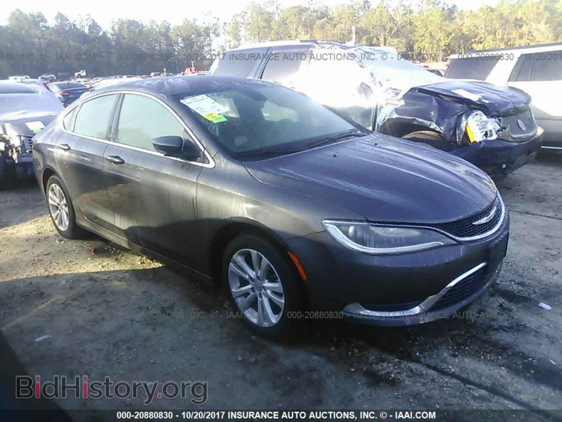 Фотография 1C3CCCAB0GN167496 - Chrysler 200 2016