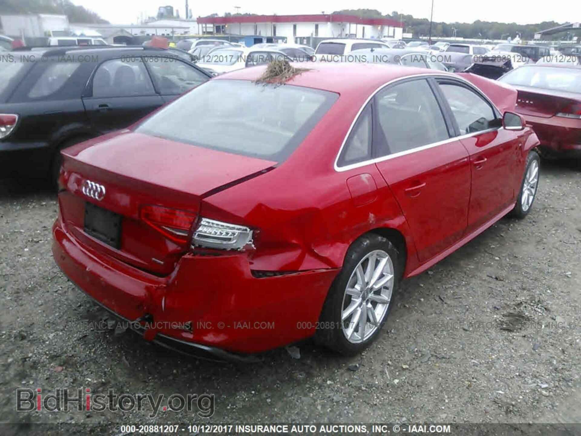 2014 Audi A4 - VIN: WAUFFAFL0EN014777 - Photo 4