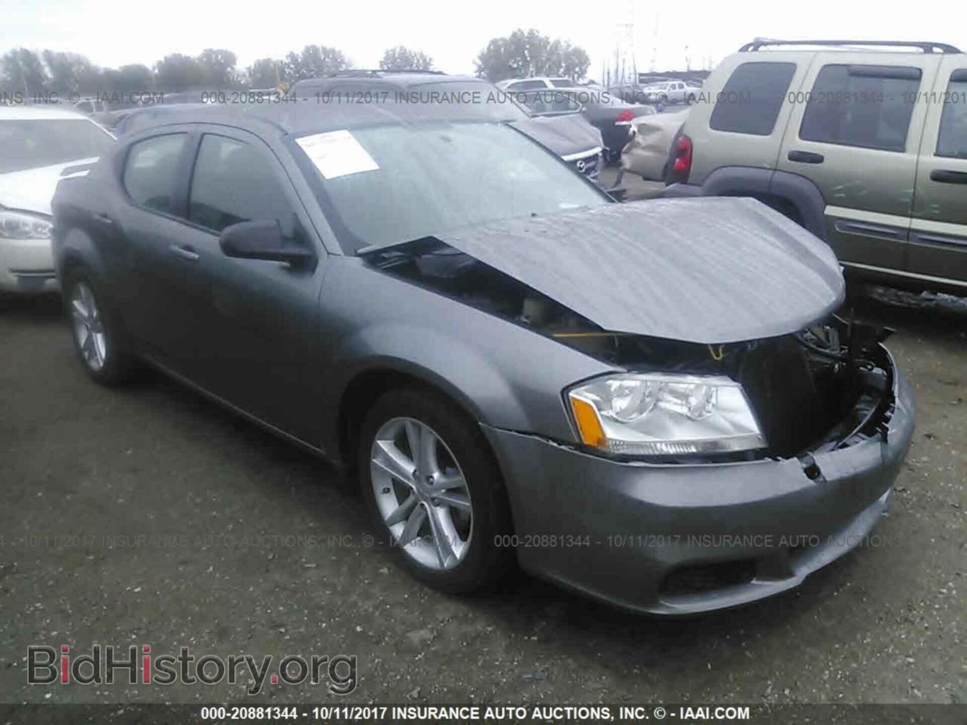 Photo 1C3CDZAG1DN526393 - Dodge Avenger 2013