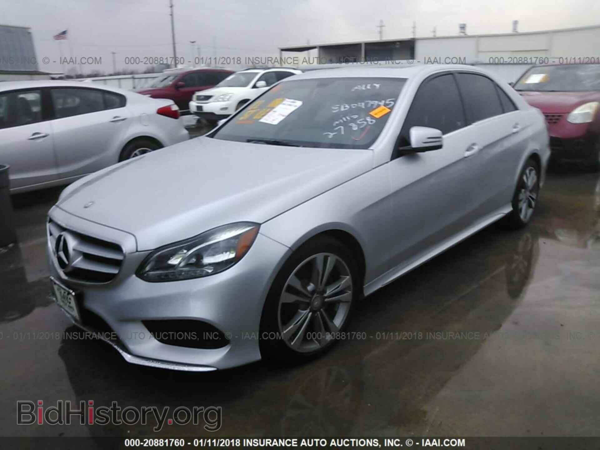 2014 Mercedes-benz E - VIN: WDDHF5KB7EB047945 - Фото 2