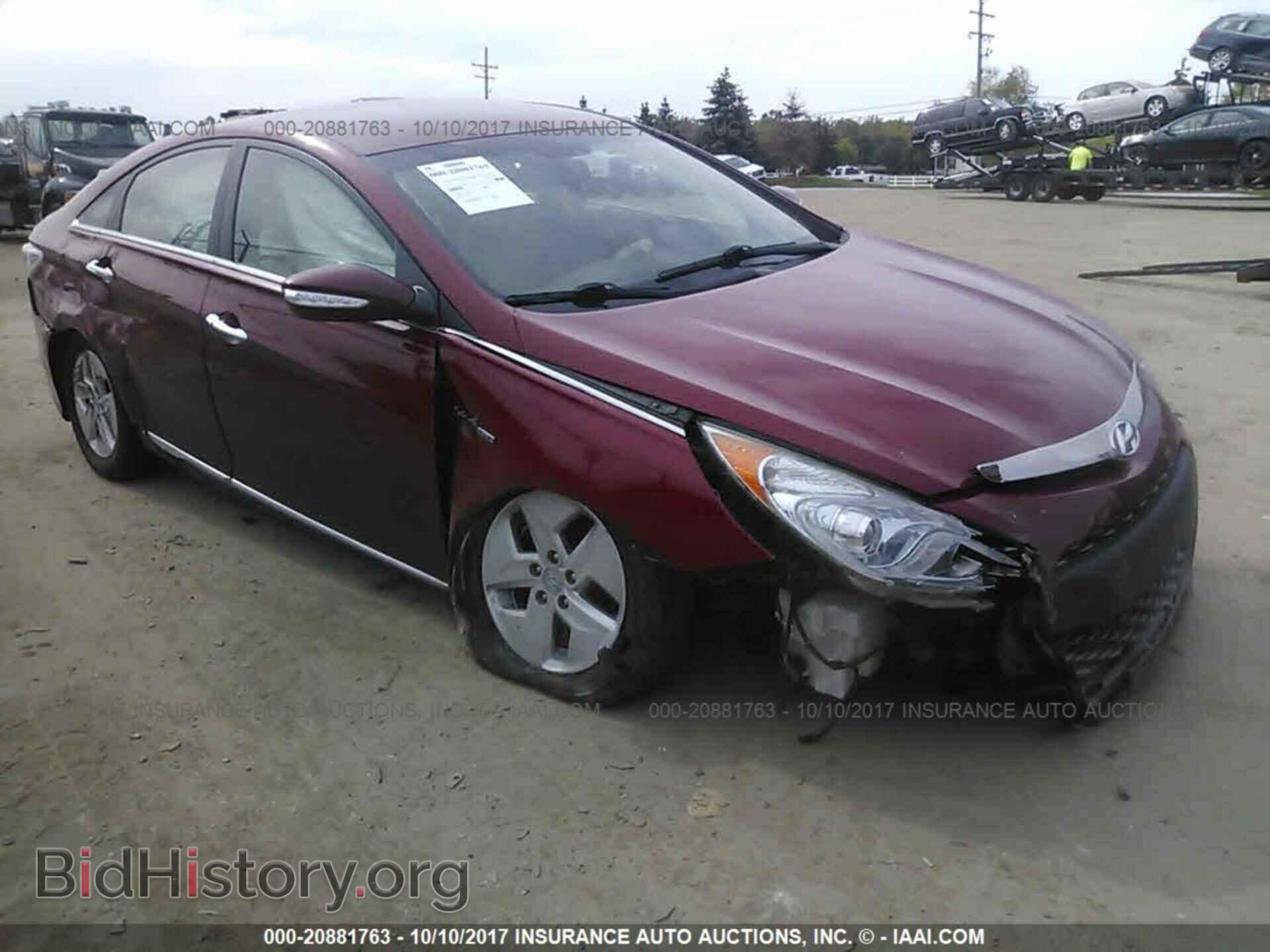Photo KMHEC4A40CA043124 - Hyundai Sonata 2012