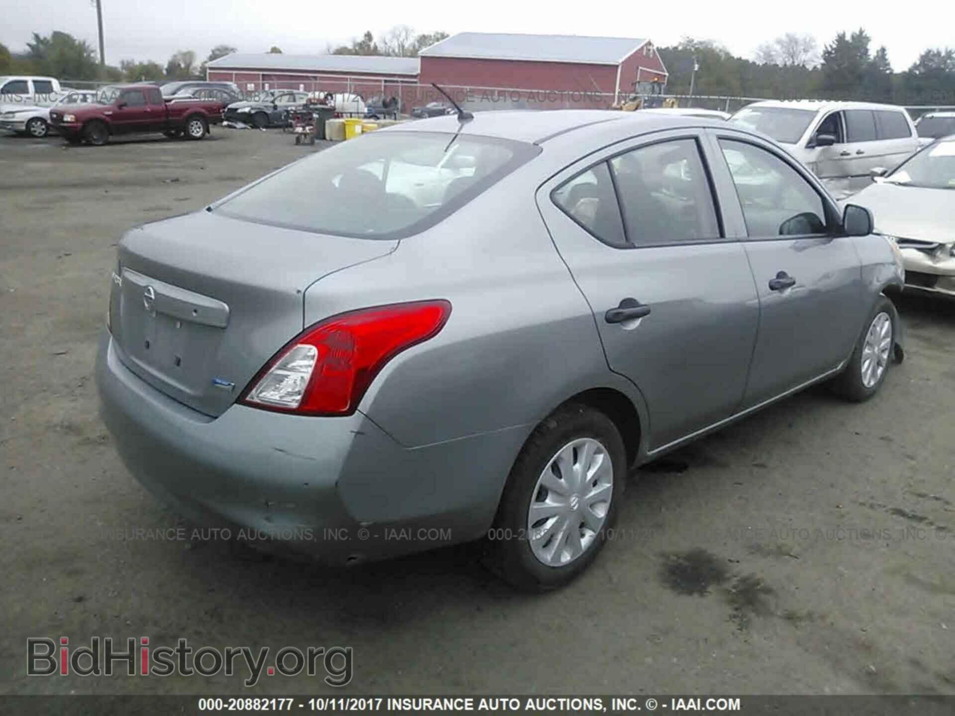 2012 Nissan Versa - VIN: 3N1CN7AP7CL930930 - Фото 4