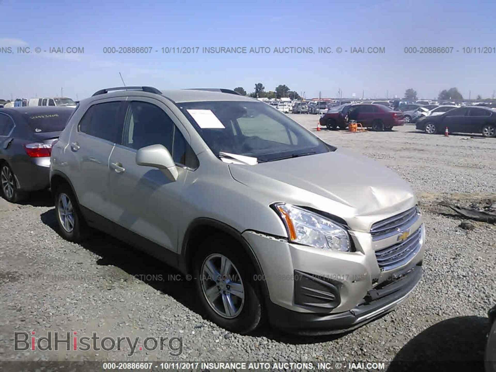 Фотография 3GNCJLSB9GL246382 - Chevrolet Trax 2016