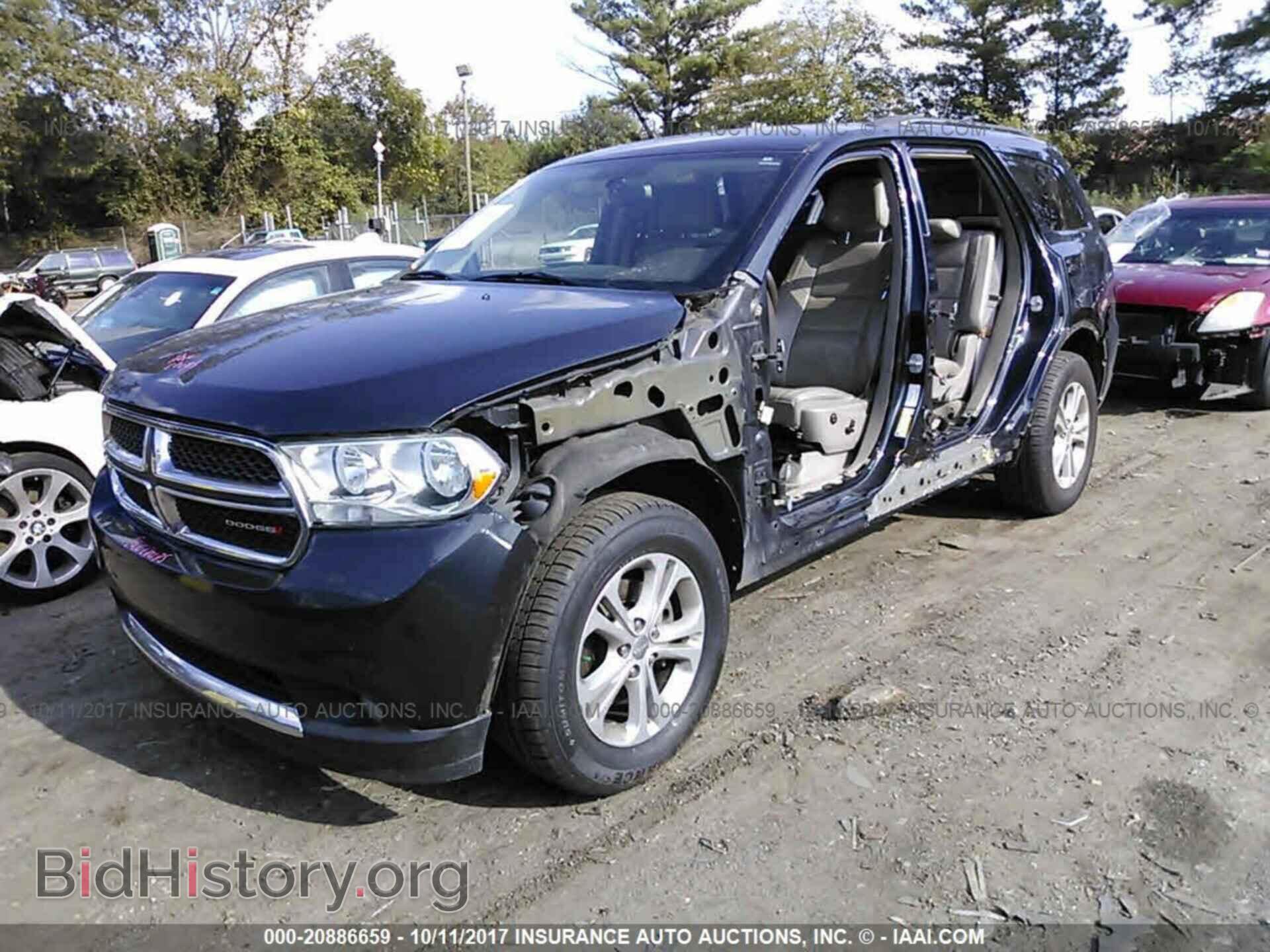 2013 Dodge Durango - VIN: 1C4RDHDG1DC664233 - Фото 2