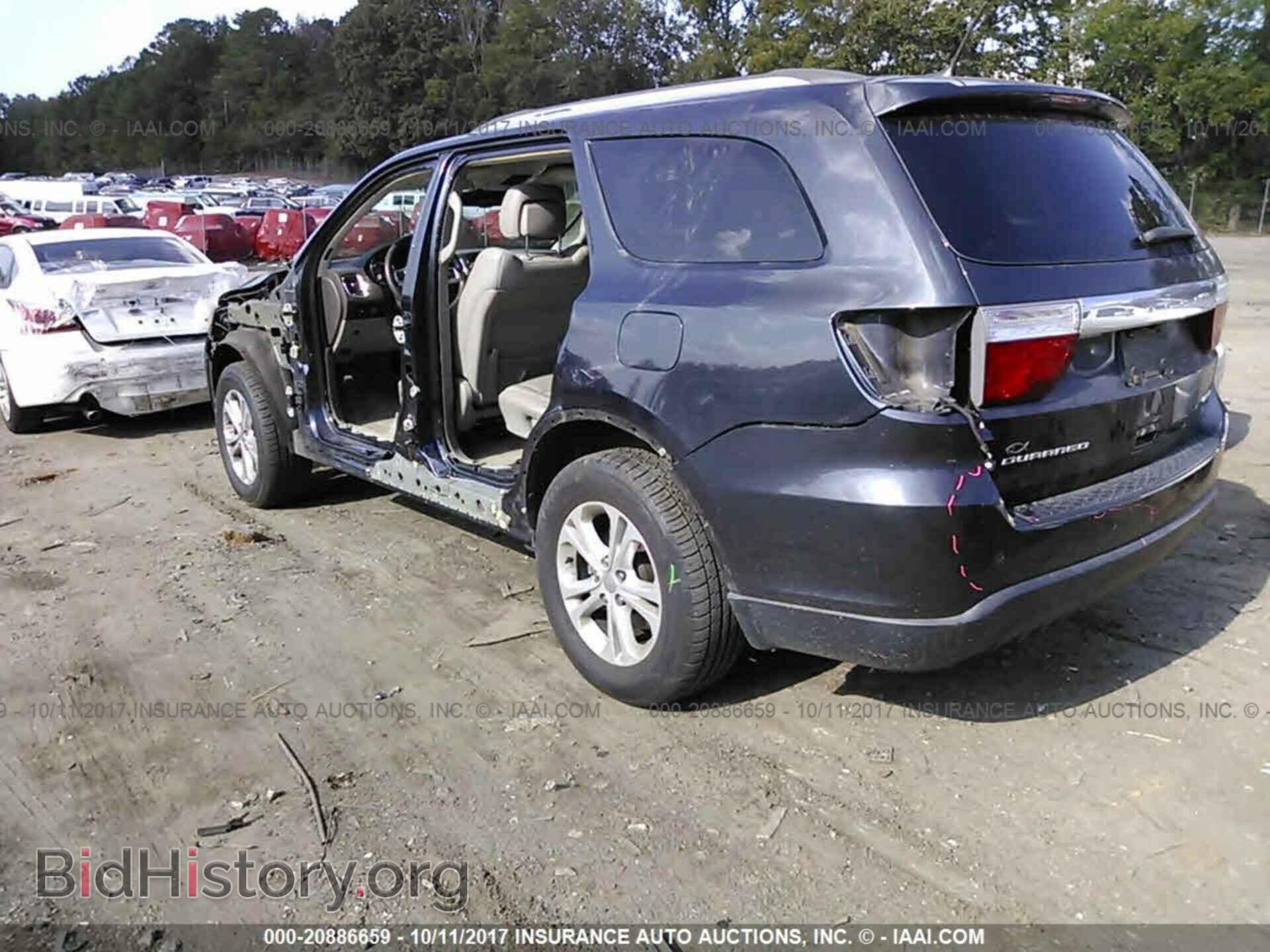 2013 Dodge Durango - VIN: 1C4RDHDG1DC664233 - Фото 3