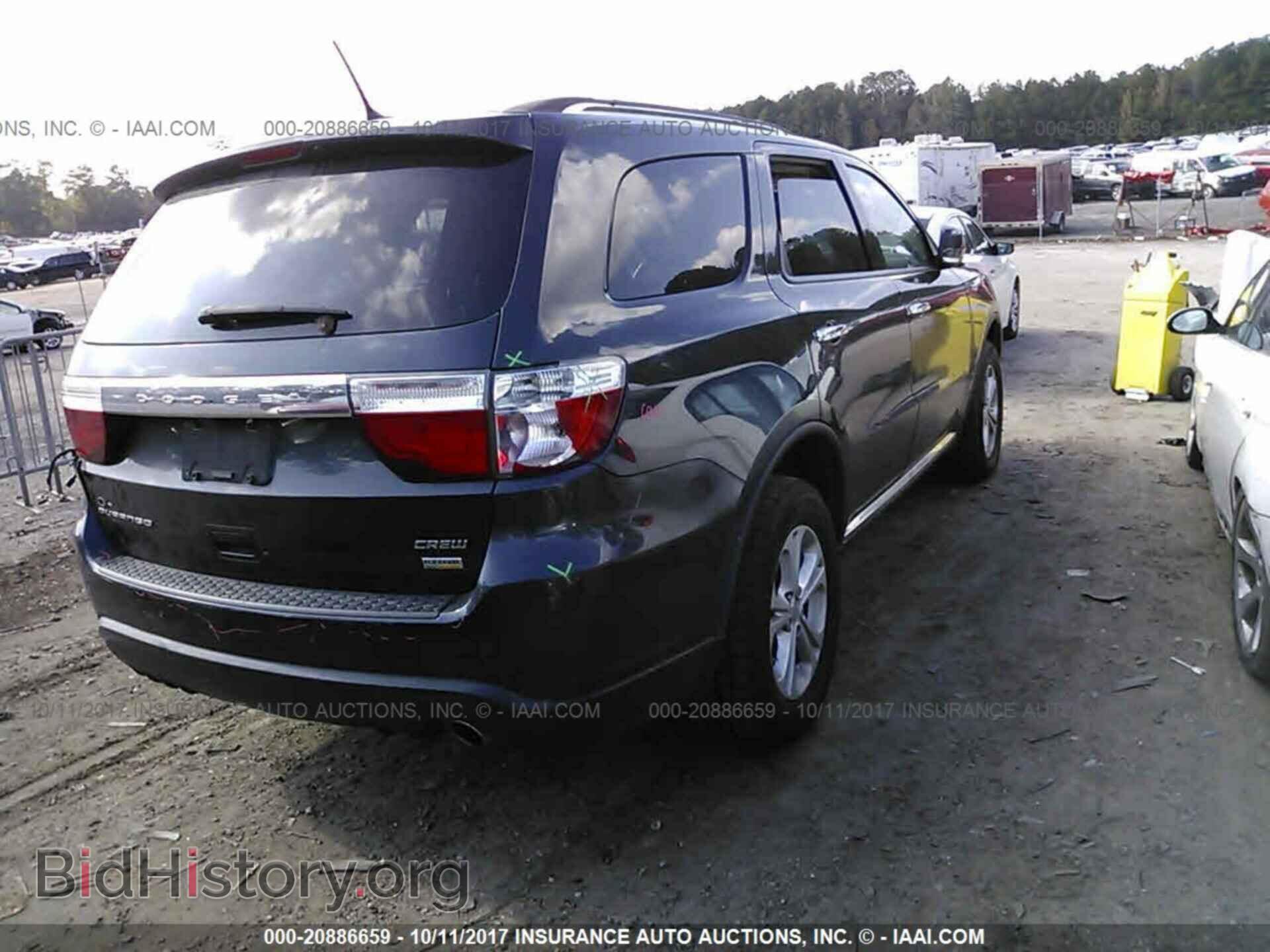 2013 Dodge Durango - VIN: 1C4RDHDG1DC664233 - Фото 4